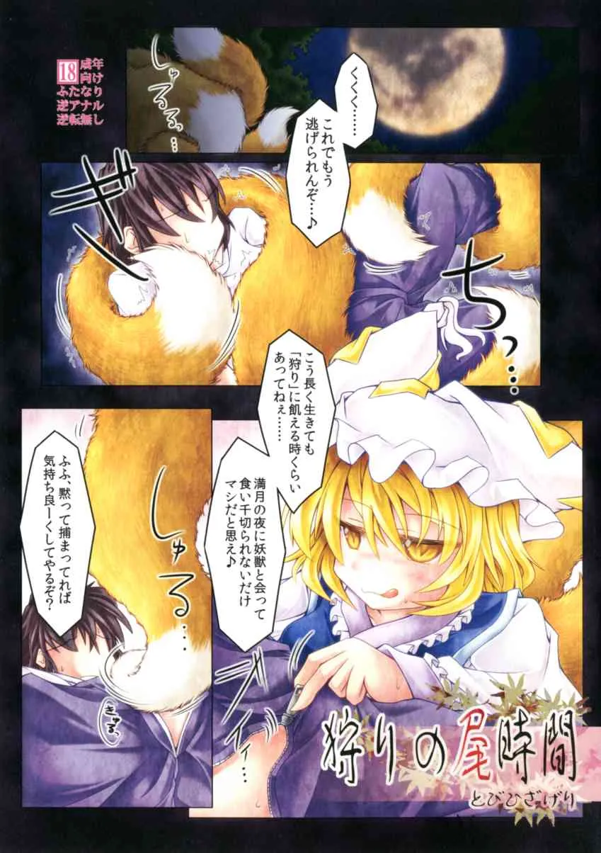 [とびひざげり (むむむ)] 狩りの尾時間 (東方Project)
