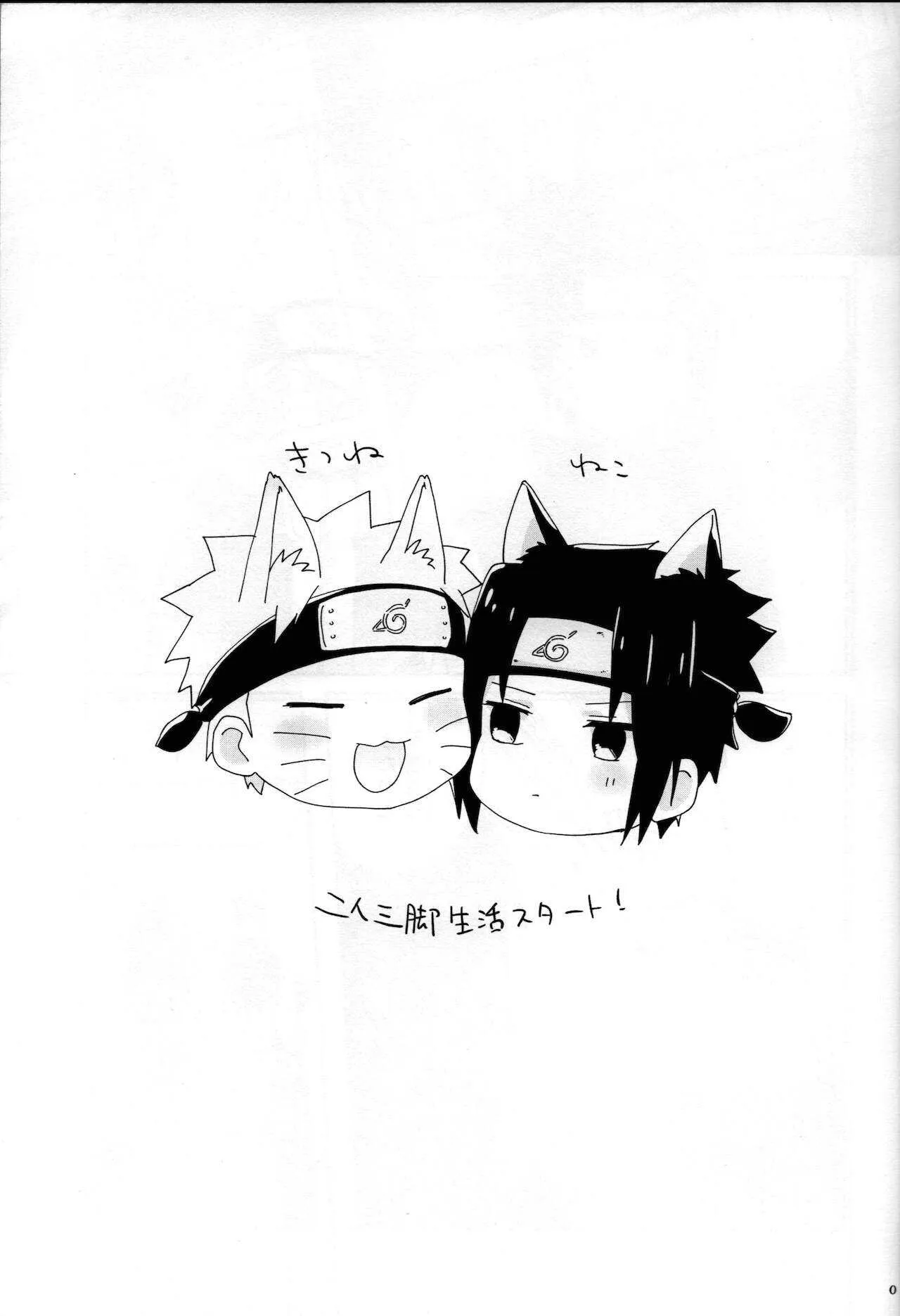 [うさぎヌードル (ほとほり、 モナちゃん)] 二人三脚せいかつ (NARUTO -ナルト-)_4