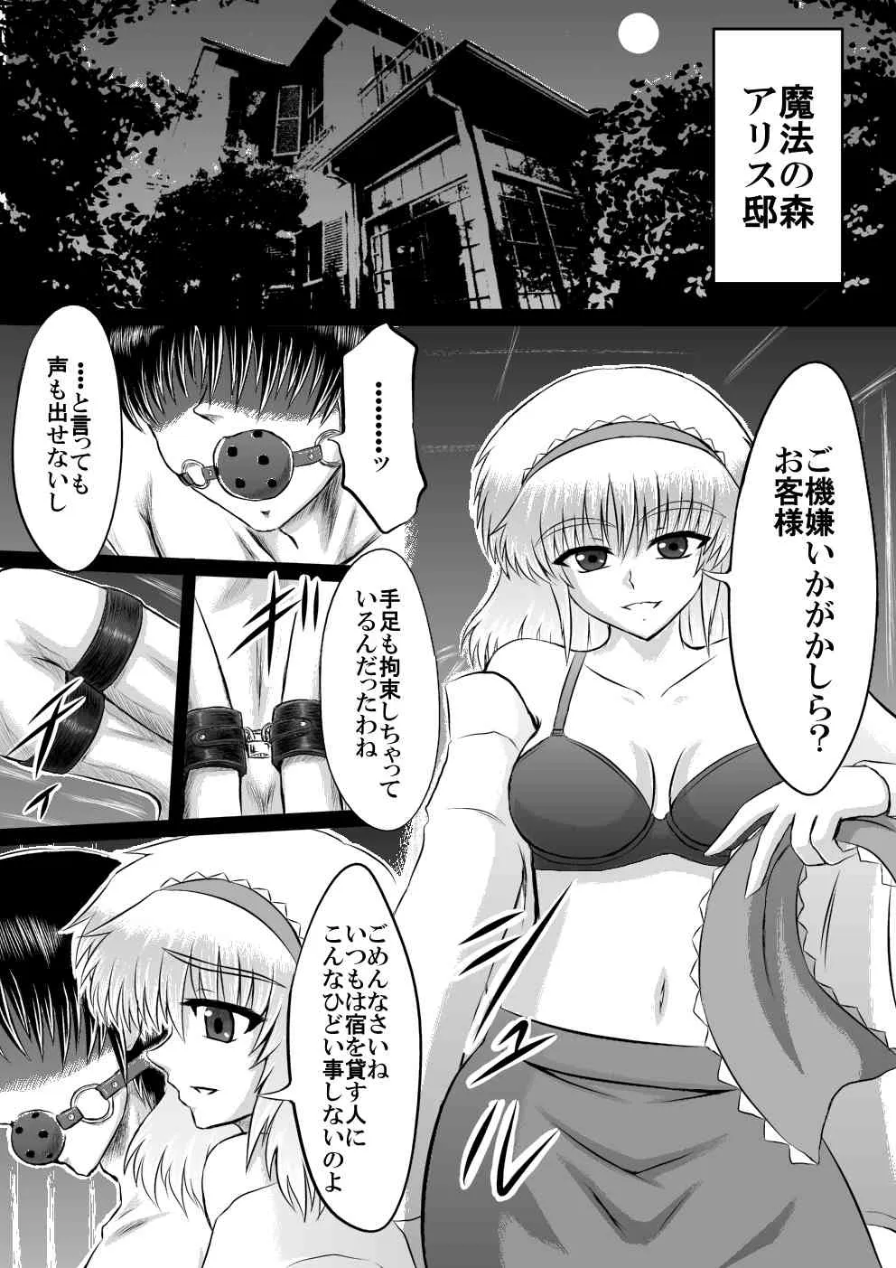 [白川　知憲] 大魔女アリス＝マーガトロイドの専属オナホ_2