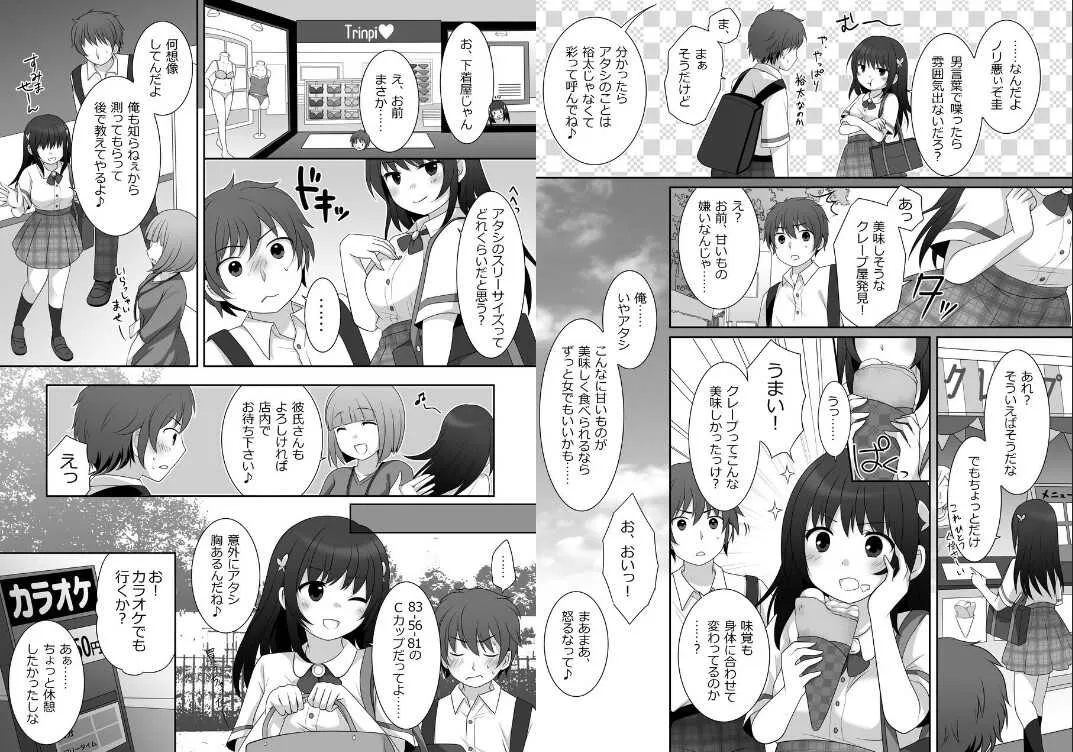 [TSF妄想蓄積所 (皆月ななな、倉塚りこ)] 女子に憑依したオレとデートしよ!_6