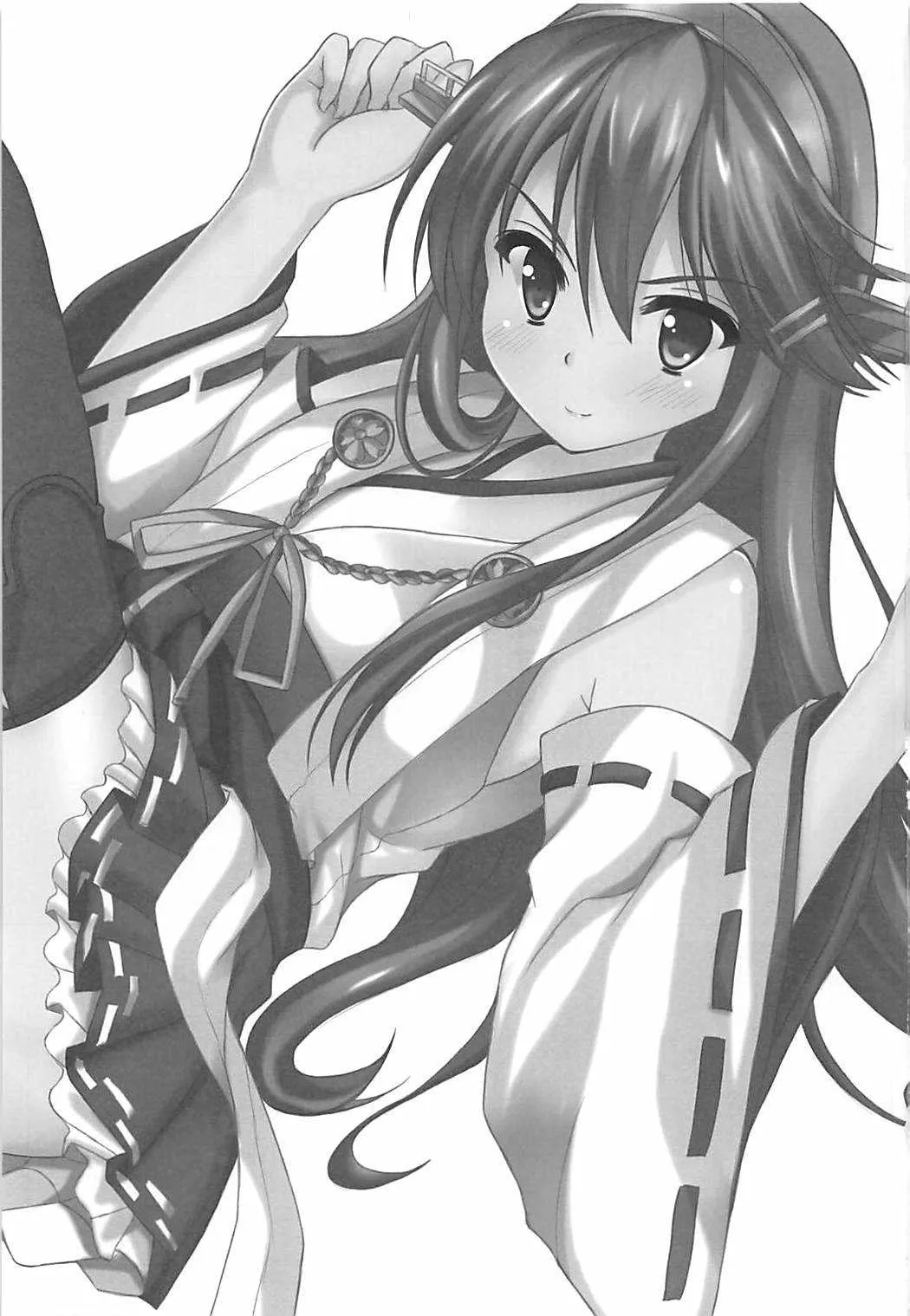 (C91) [秋の夜長に宵闇に (長月莉緒)] 榛名くんセレブレイション (艦隊これくしょん -艦これ-)_2