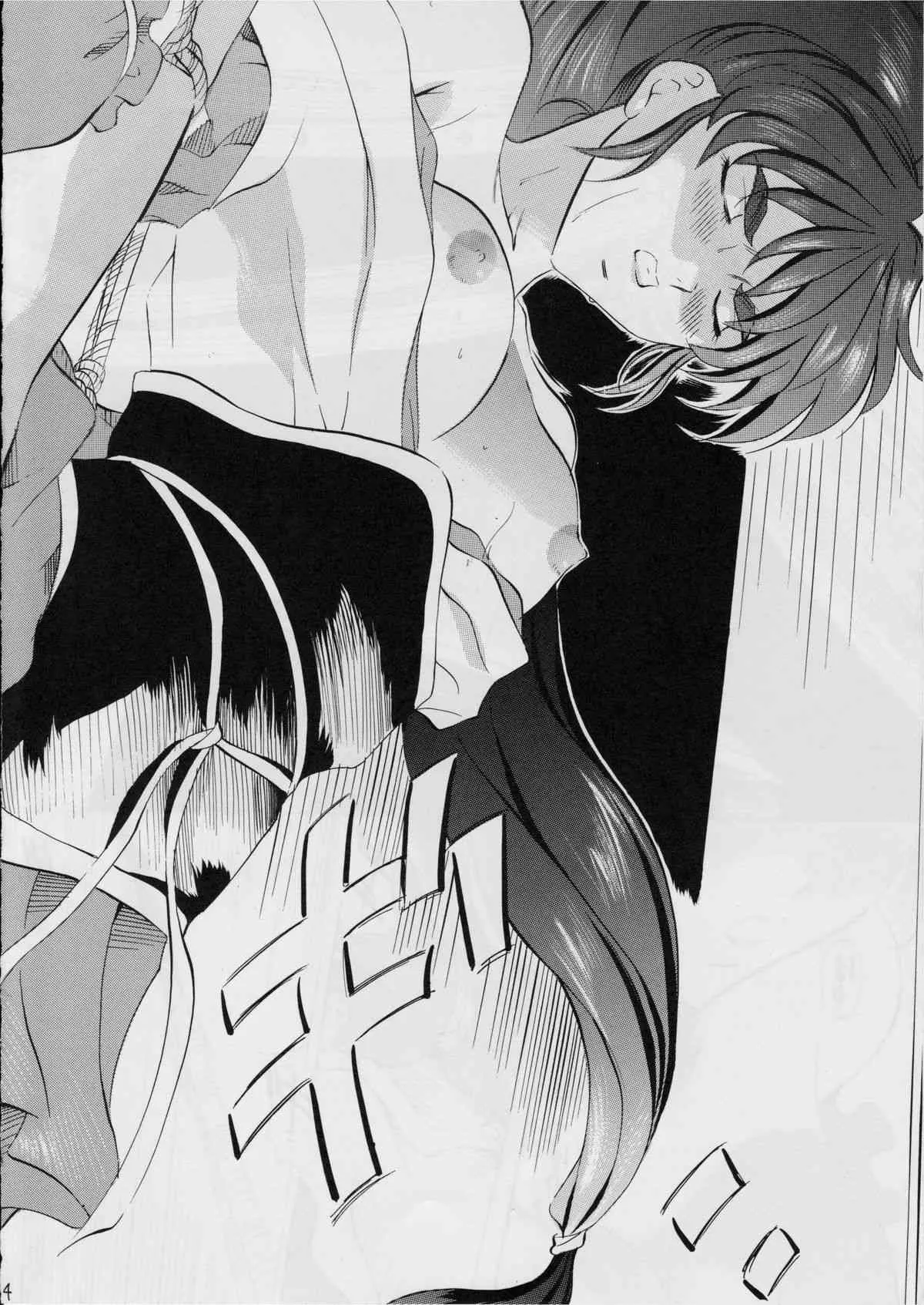 [武装女神 (神奈月かんな)] 亜衣&麻衣外伝～蒼き聖奴～後編～ (淫獣聖戦)_2