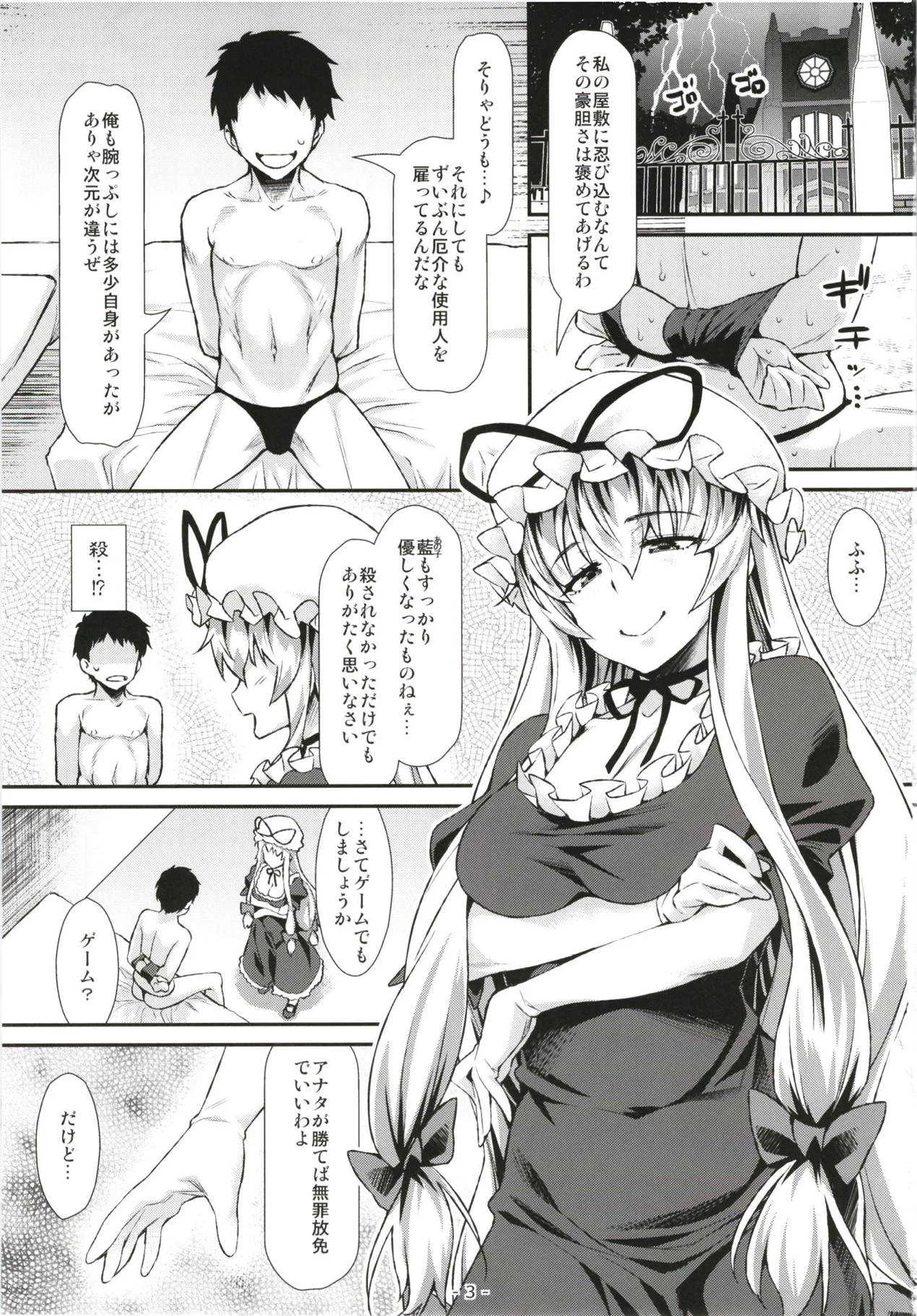 (例大祭15) [angelphobia (ともみみしもん)] やせいのちじょがかえってきた! (東方Project)_2