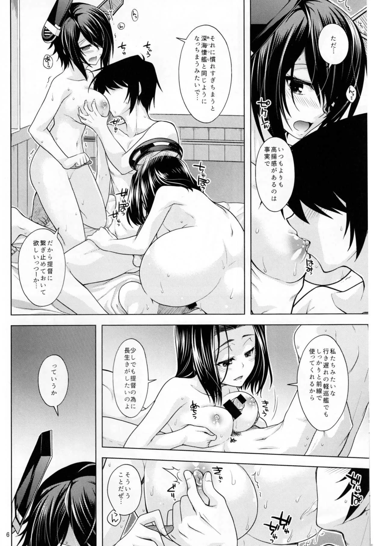 (C91) [CRIMSON GROUND (宮社惣恭)] 天龍型の姐さん達と感熱の補給 (艦隊これくしょん -艦これ-)_5