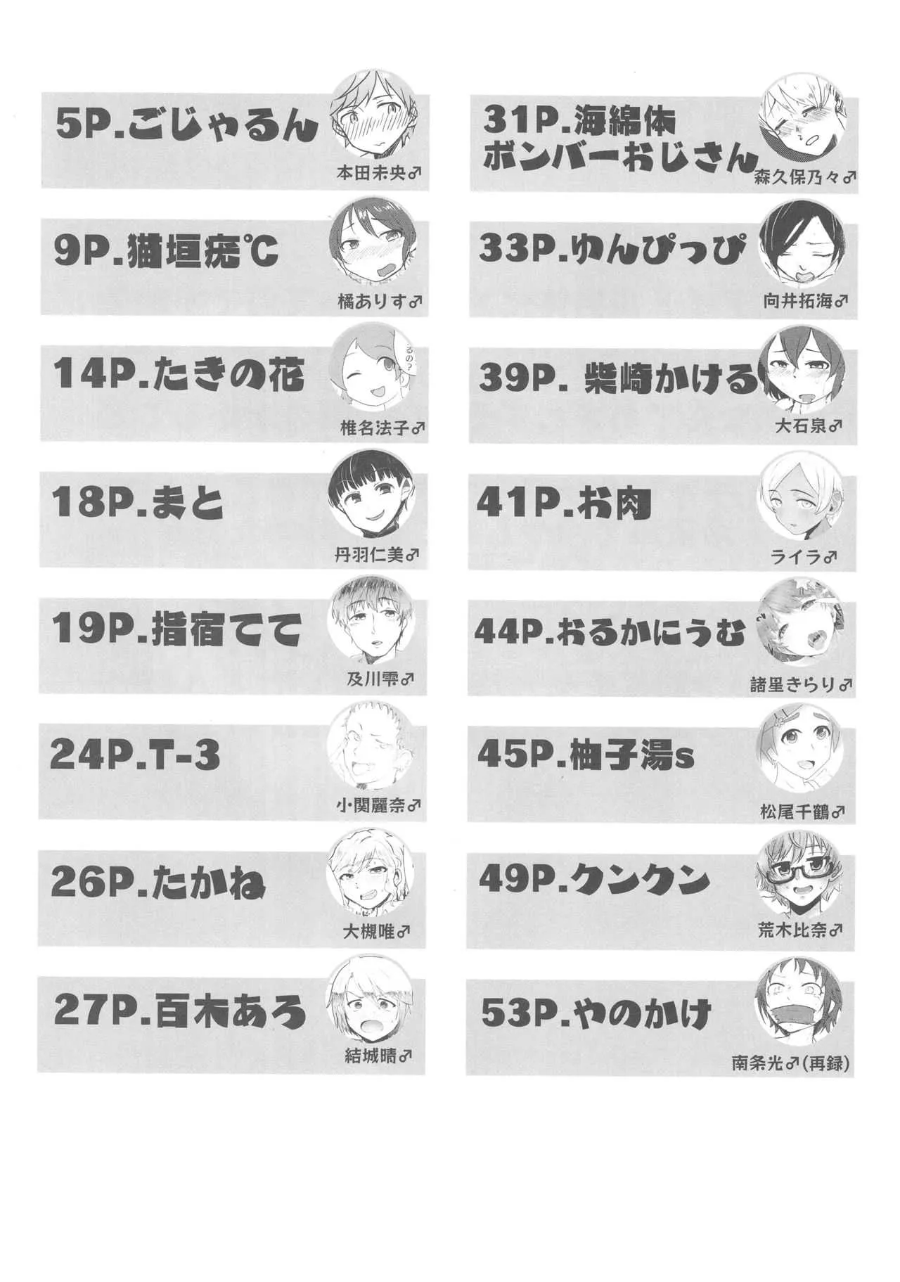 (歌姫庭園16) [けかの屋 (よろず)] シンデレラガールズ男体化メス堕ち合同 二度手間 (アイドルマスター シンデレラガールズ)_3