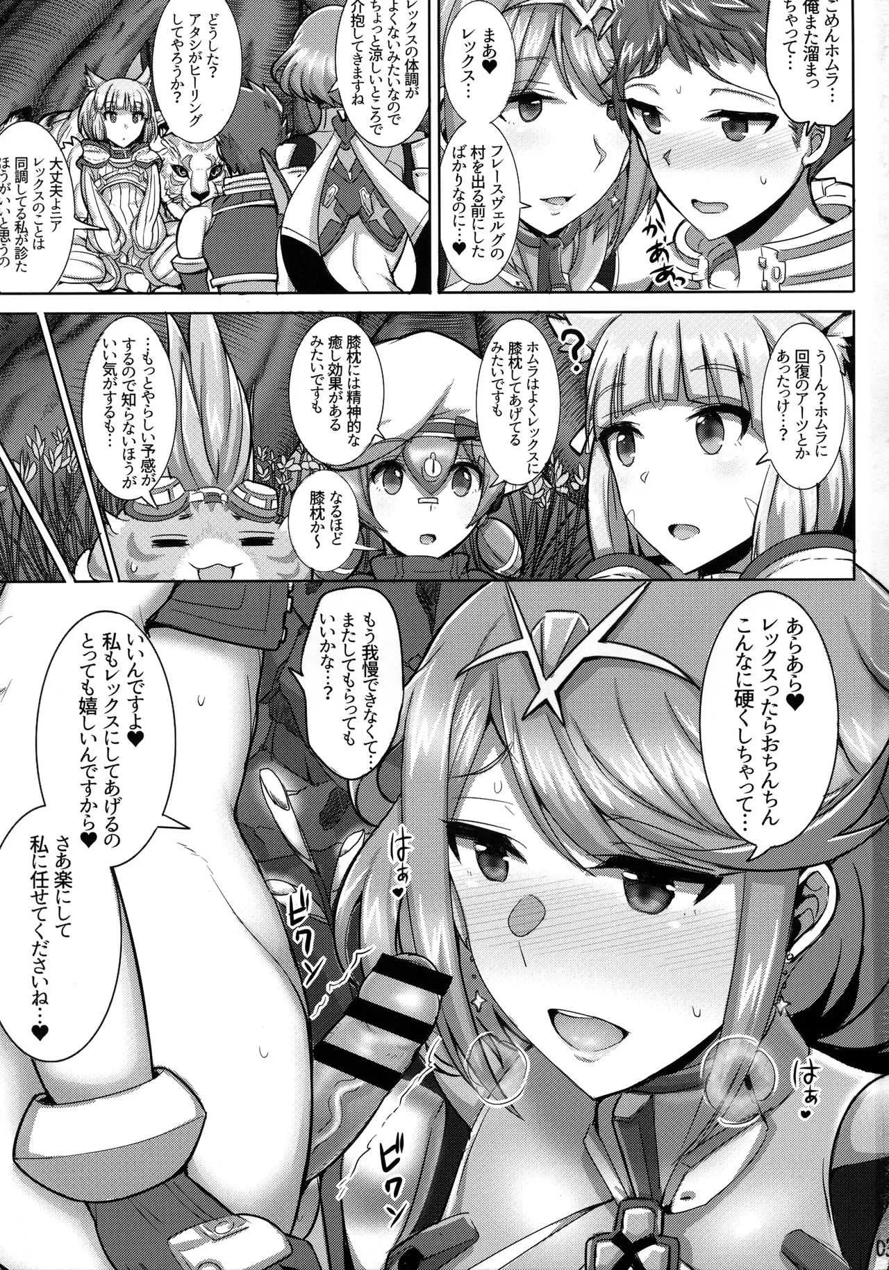 (COMIC1☆13) [ゆあさ連合 (ジャン・ルイ)] エッチなブレイドは好きですか? (ゼノブレイド2)_2