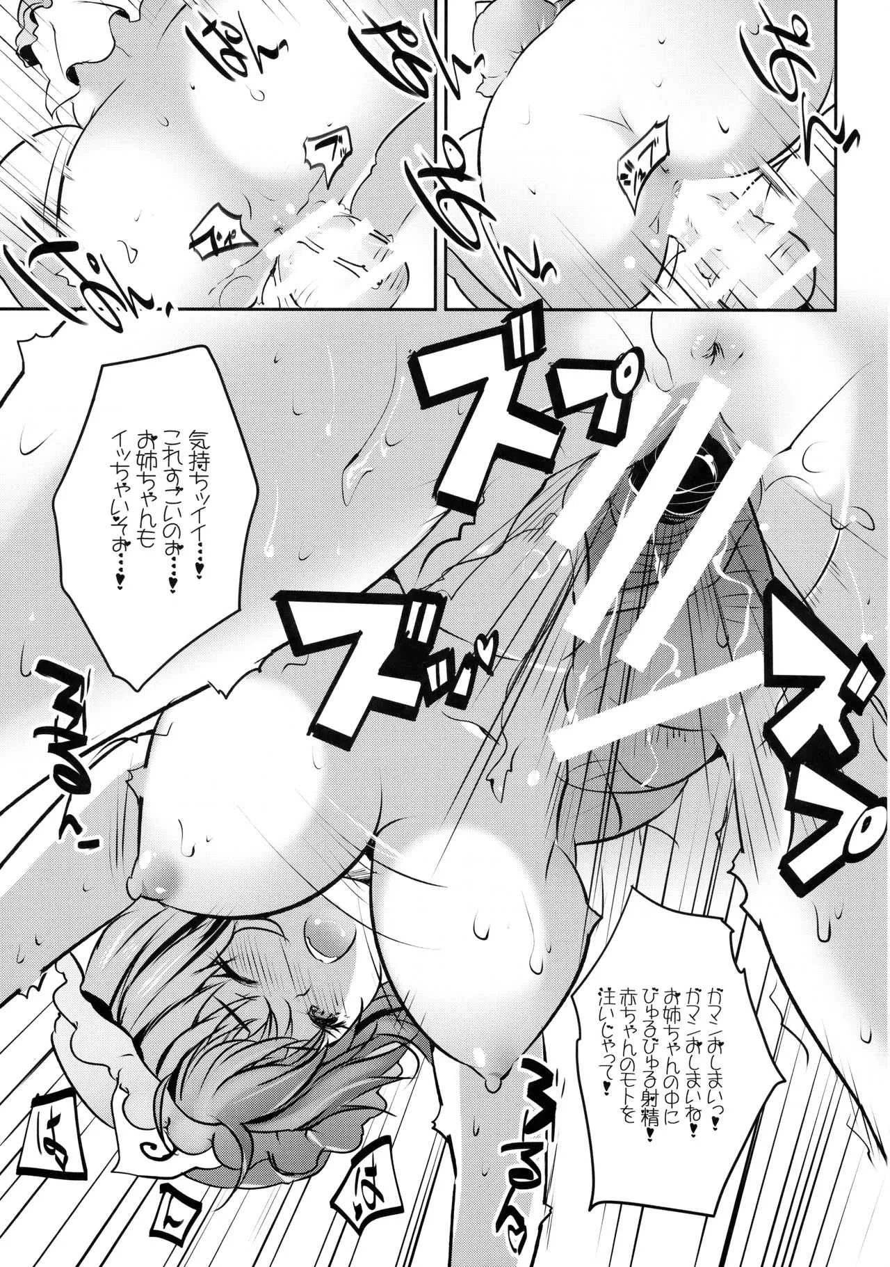 (例大祭15) [ロジウラマンホール (MAKI)] 超甘やかしお姉ちゃん幽々子サマ (東方Project)_9
