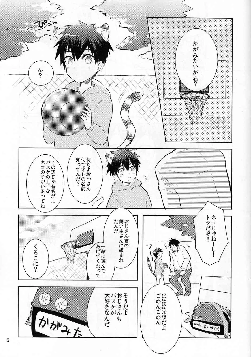 [軽率な穴 (わこ)] たいがくんごめんね。 (黒子のバスケ)_4