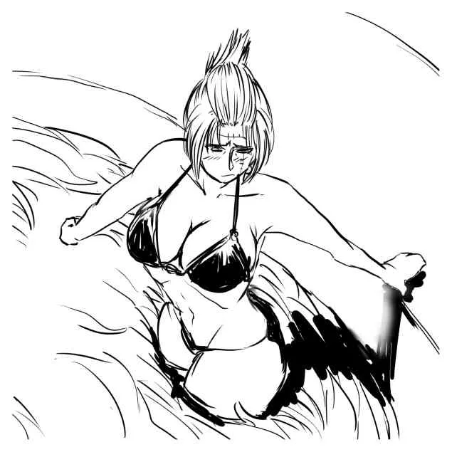 月詠が触手風呂で嬲られるっ！_8