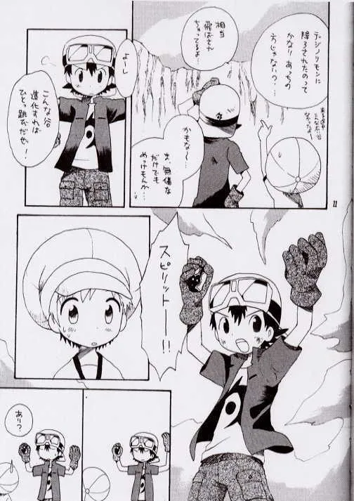 (C62) [くるぐるDNA (星逢ひろ)] Brother Blue Berry (デジモンフロンティア)_8