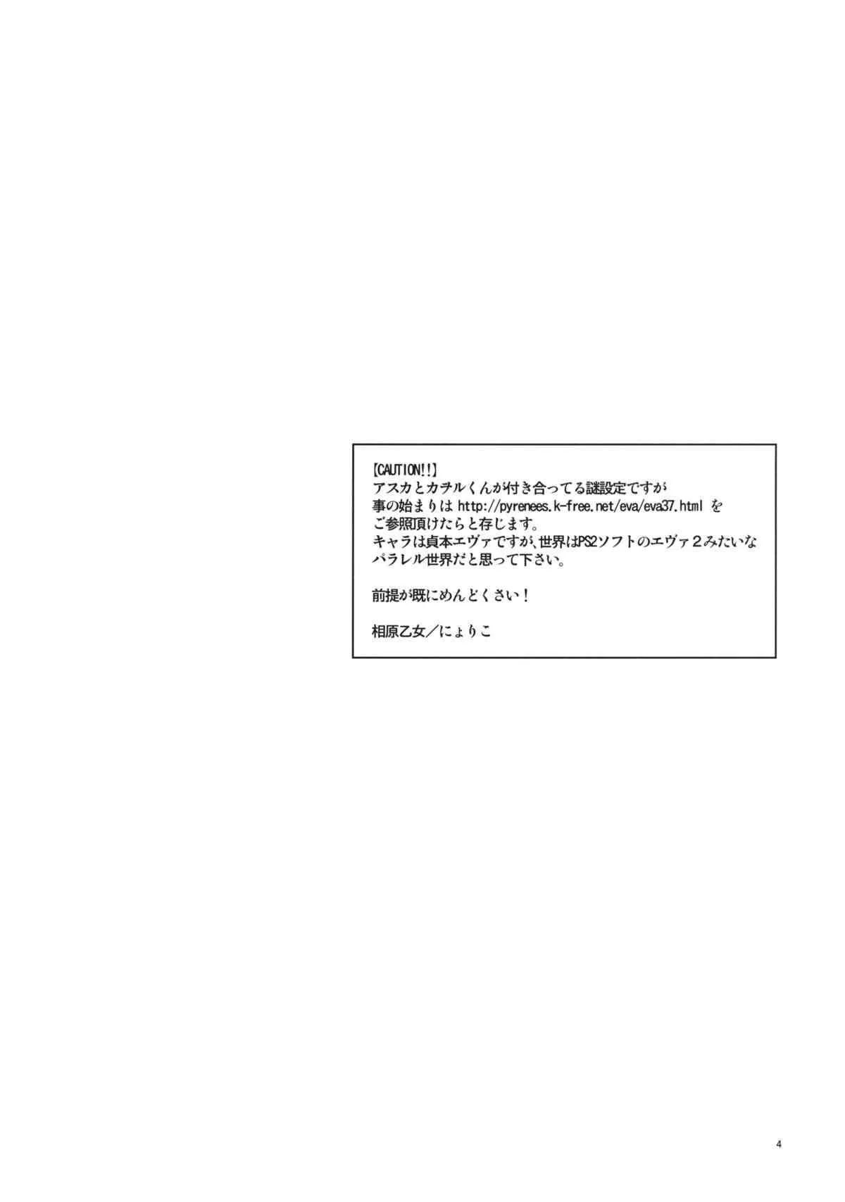 (C84) [相原乙女 (にょりこ)] めんどくさいカノジョ。 (新世紀エヴァンゲリオン)_3
