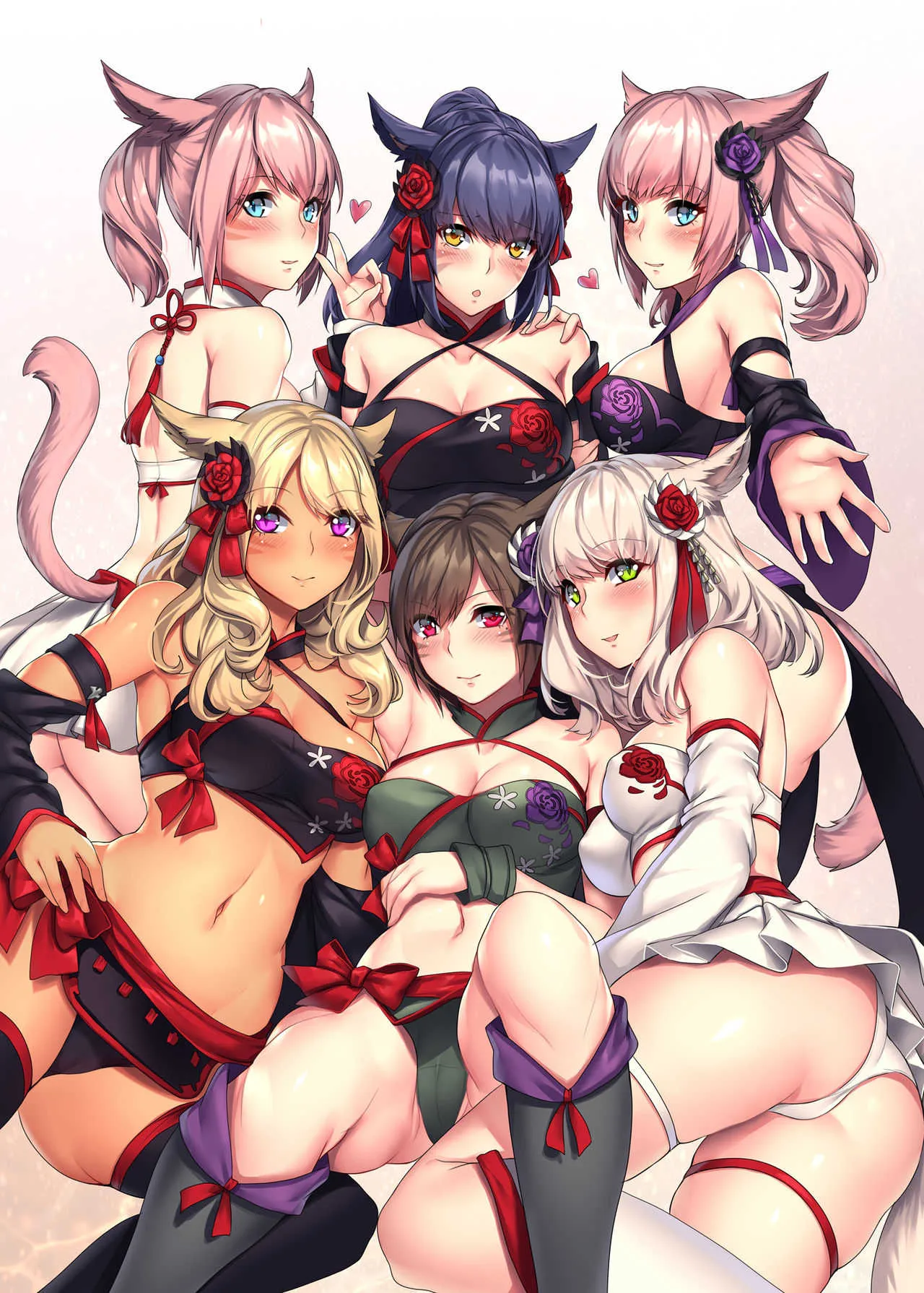[らいおんおいる (或真じき)] みこって×はーれむ!! ～俺以外のFCメンが全員メスッテな件～ (ファイナルファンタジーXIV) [無修正] [DL版]_3