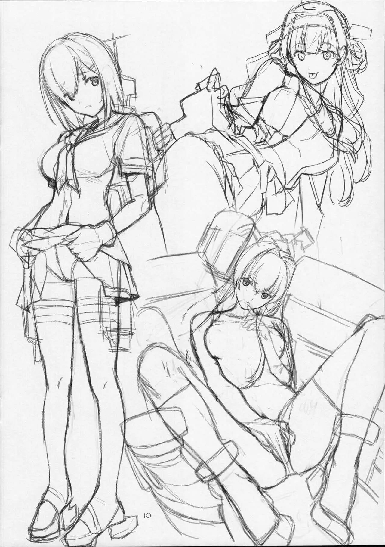 (C86) [LilyLilyRose (みぶなつき)制服大和さんのちょっとえっちなおまけ本_9
