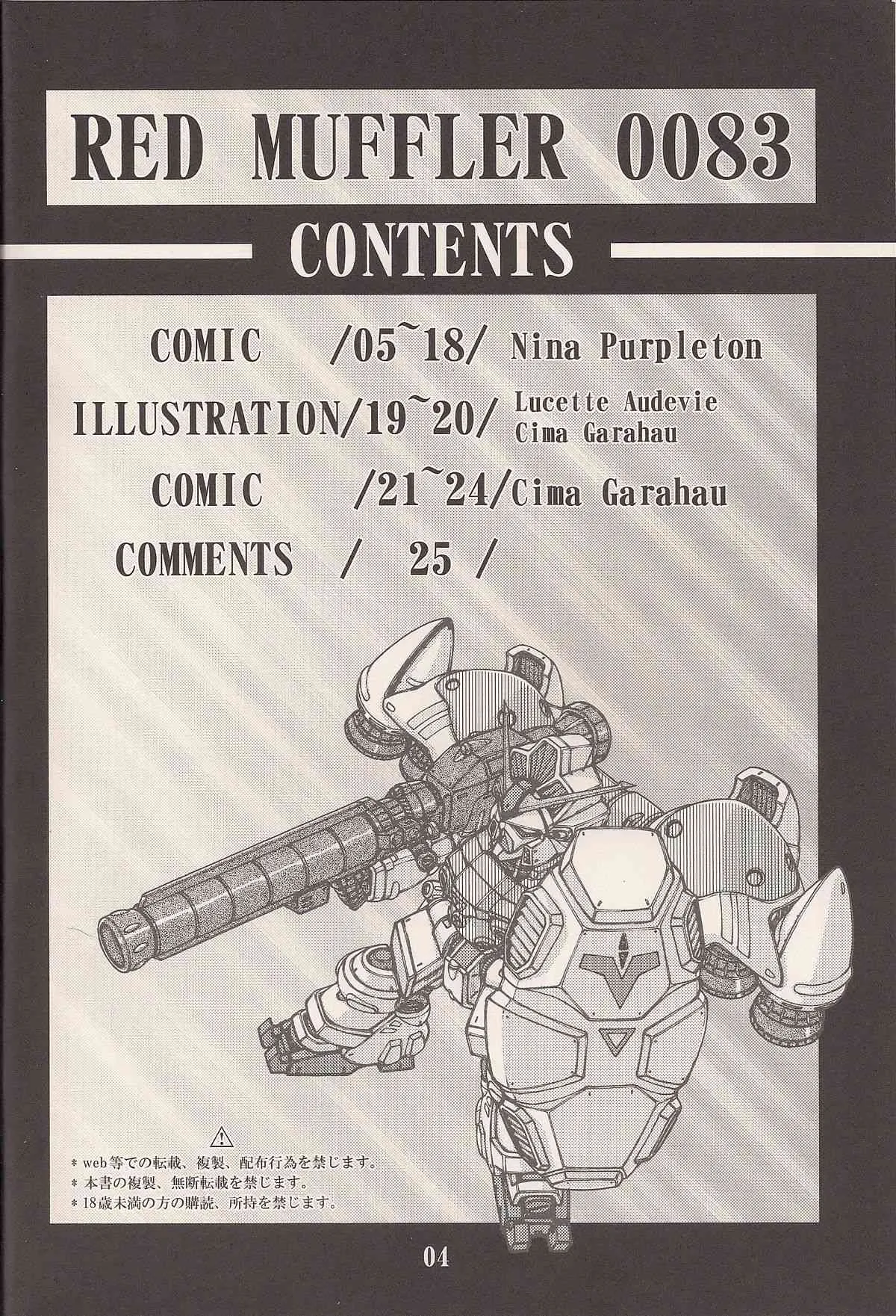 [ONE-SEVEN (鋼鉄)] RED MUFFLER 0083 (機動戦士ガンダム0083)_3