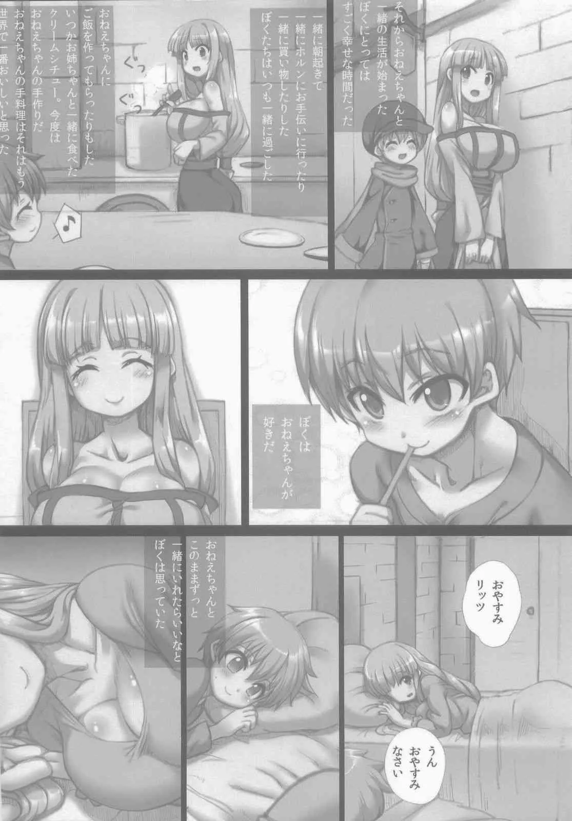 (C84) [GREAT芥 (tokyo)] ぼくとリーザお姉ちゃん (アークザラッド2)_6