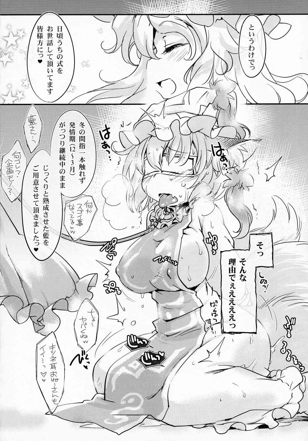 (例大祭12) [ひなプリン (いくたたかのん)] らんしゃマ・アベンジャーズ! (東方Project)_4