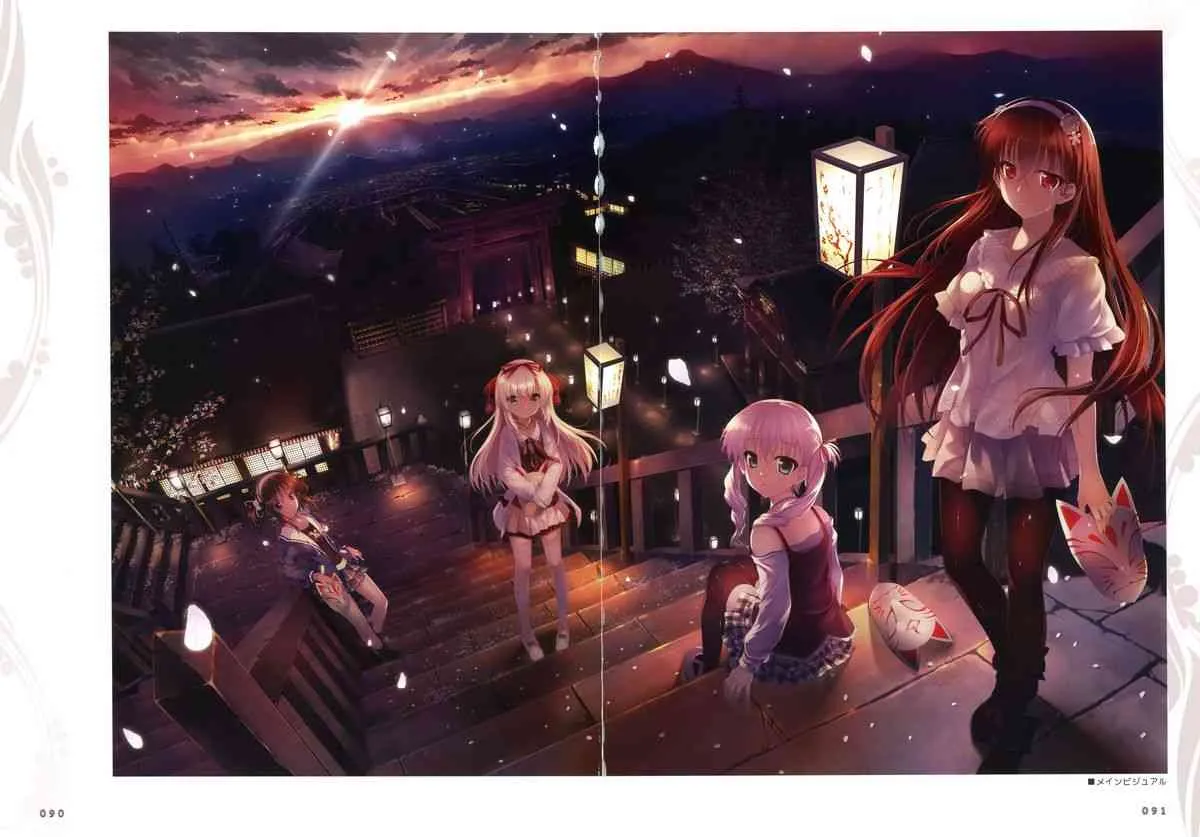 [Lass] Shoujo Shiniki Shoujo Tengoku Visual Fan Book (Illustration part)_8