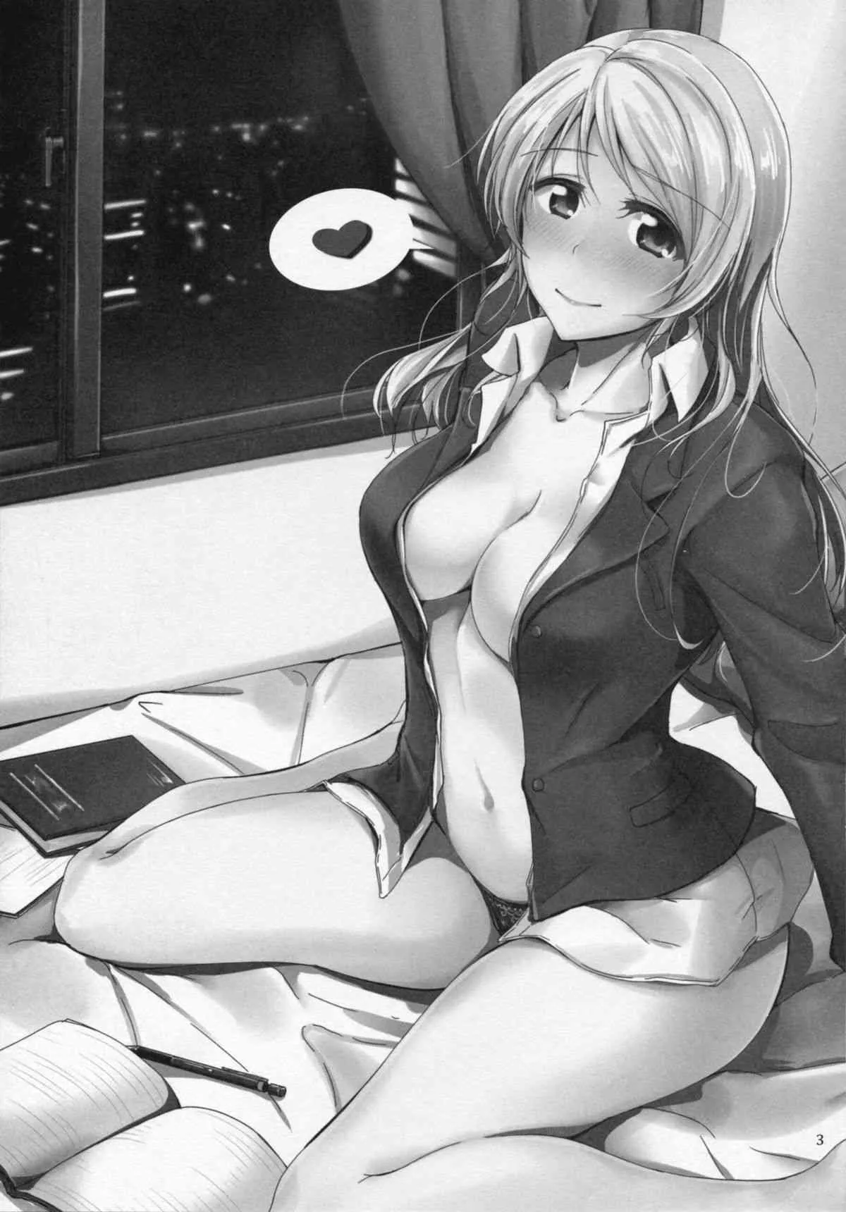 (C87) [布の家 (むーんらいと)] れっつすたでぃー×××5 (ラブライブ!)_3