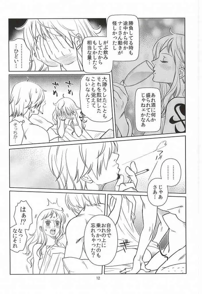 (C86) [狸穴天国 (栗)] 秘蜜の恋わずらい (ワンピース)_10