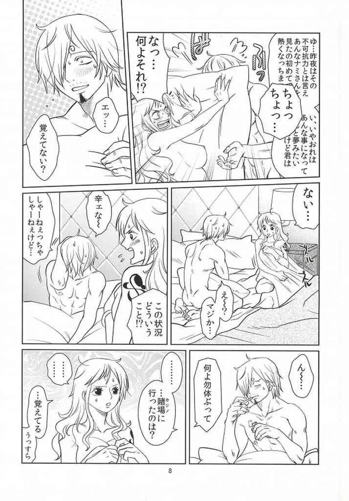 (C86) [狸穴天国 (栗)] 秘蜜の恋わずらい (ワンピース)_6