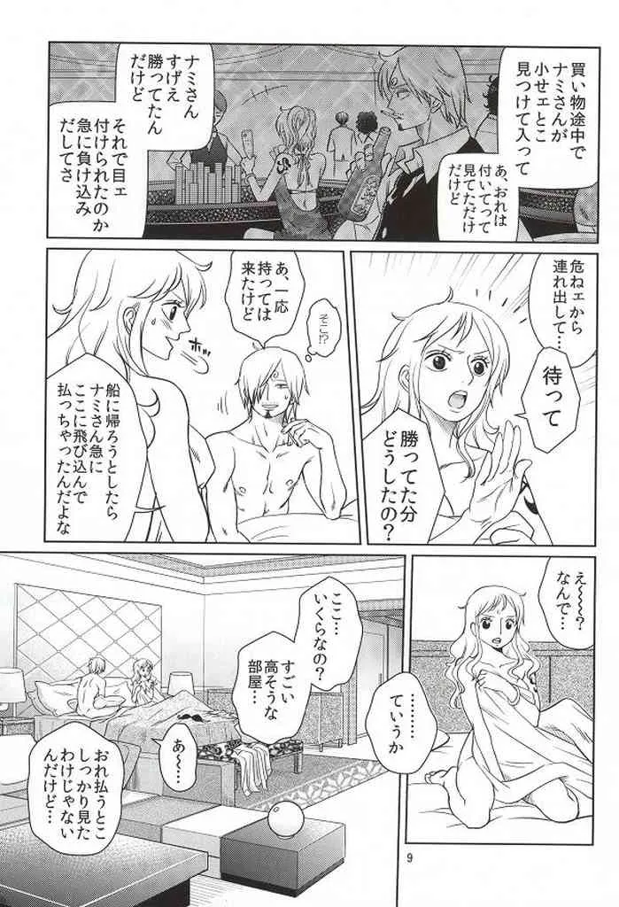 (C86) [狸穴天国 (栗)] 秘蜜の恋わずらい (ワンピース)_7