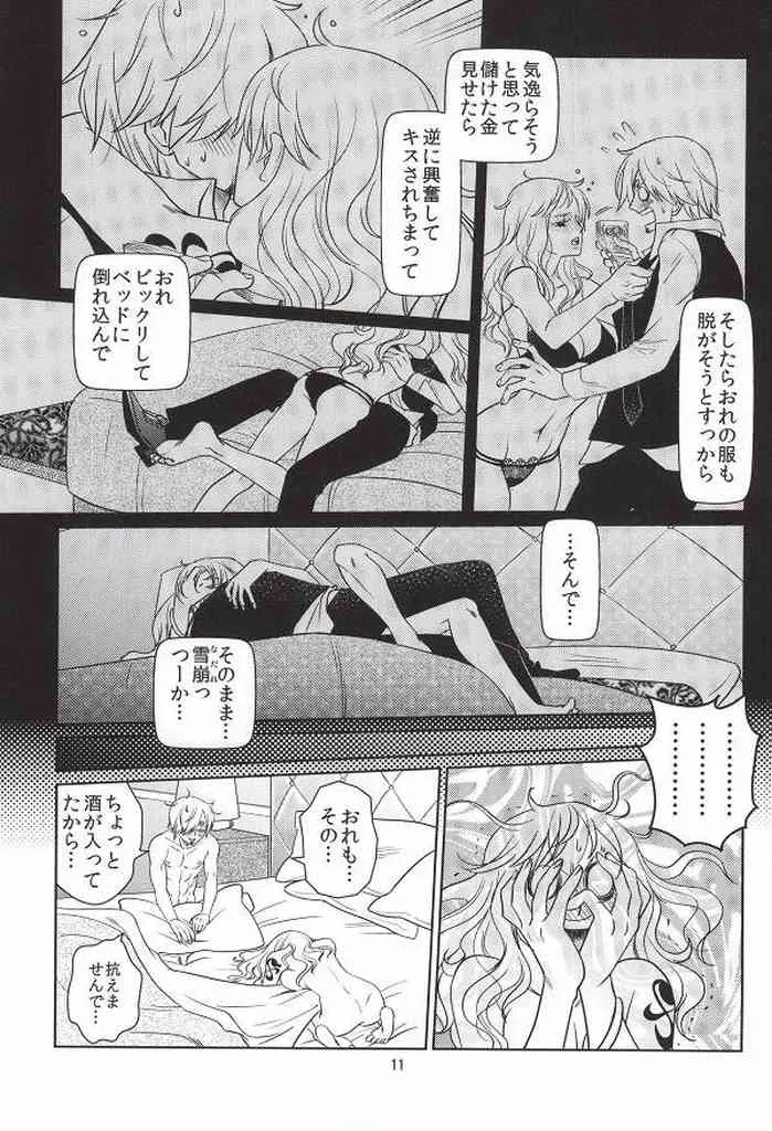 (C86) [狸穴天国 (栗)] 秘蜜の恋わずらい (ワンピース)_9
