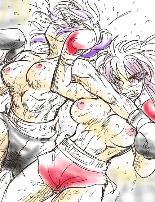 Girl vs Girl Boxing Match 4 by Taiji [CATFIGHT]_6