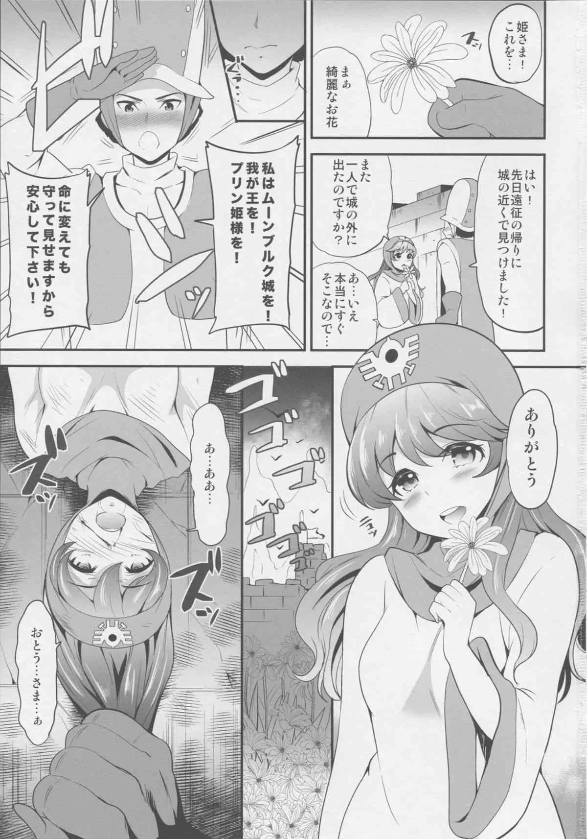 (C87) [ももいろリップ (シュガーミルク)] 魔いぬ姫 (ドラゴンクエストII)_3