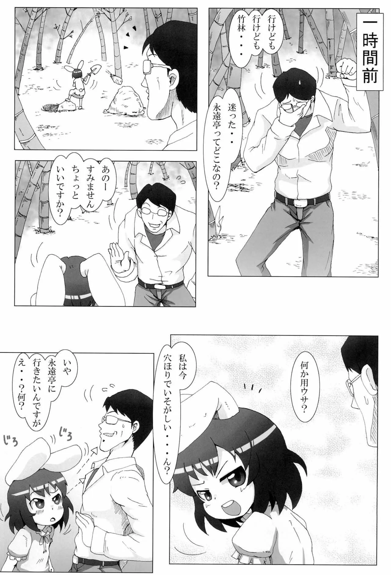 (ぷにケット24) [CRAZY WOLF (楽王マーシュ)] てゐビッチ2 (東方Project)_5