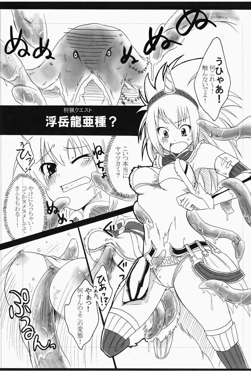 (C74) [ぽち小屋。 (ぽち。)] 狩猟少女。 2 (モンスターハンター)_3