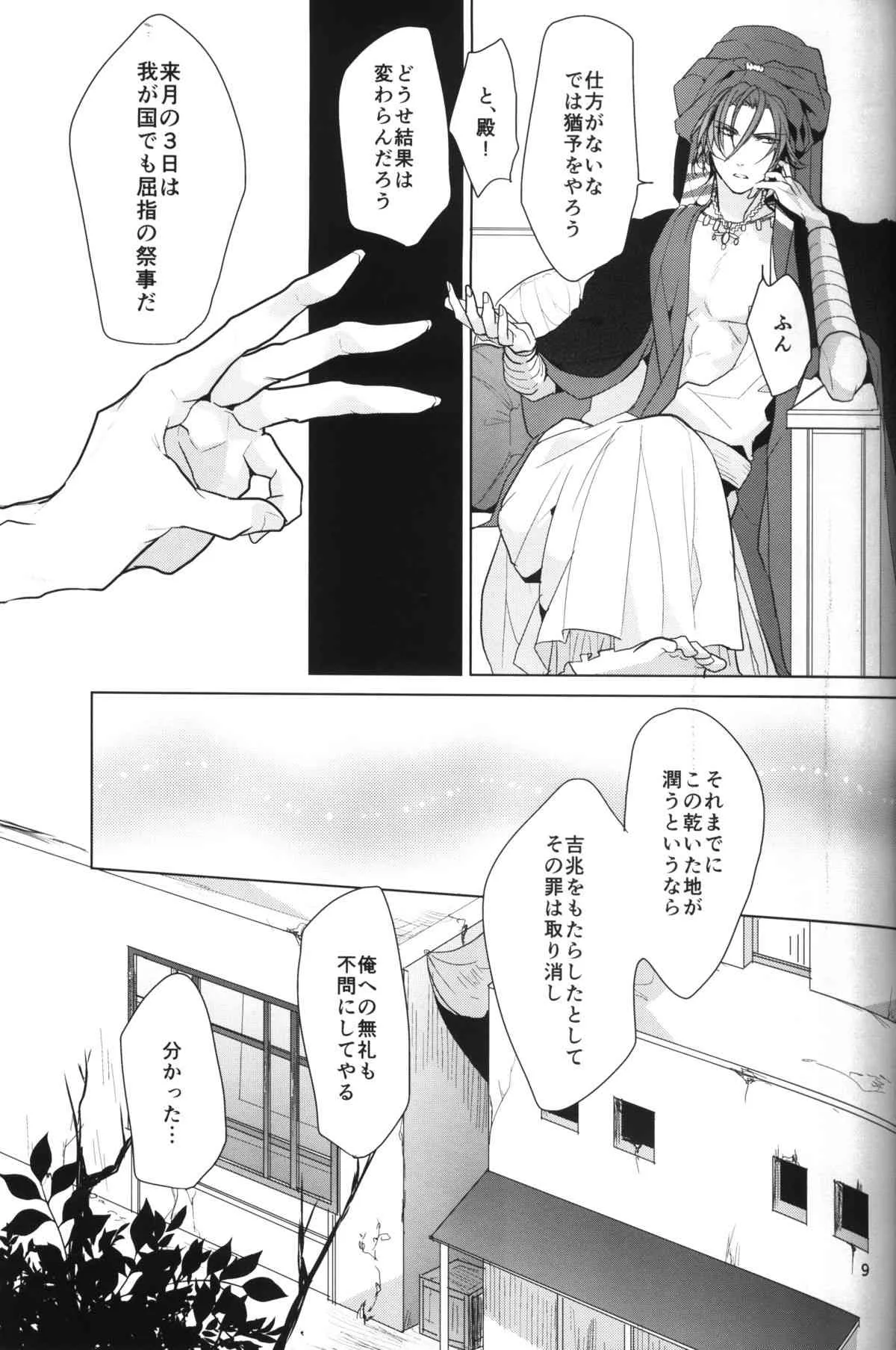 [ANCOCOCO (佐倉ひつじ)] Arabian Night Dream (Free!)_4