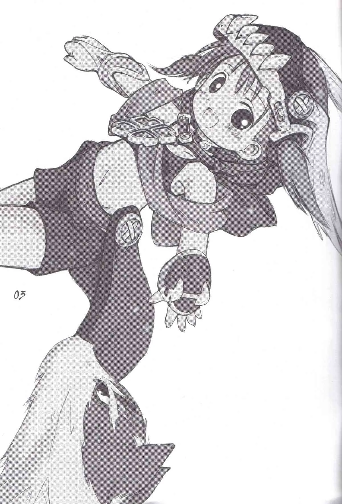 (C70) [ろりえーる (黒崎まいり)] れっどぶる (おとぎ銃士 赤ずきん)_3