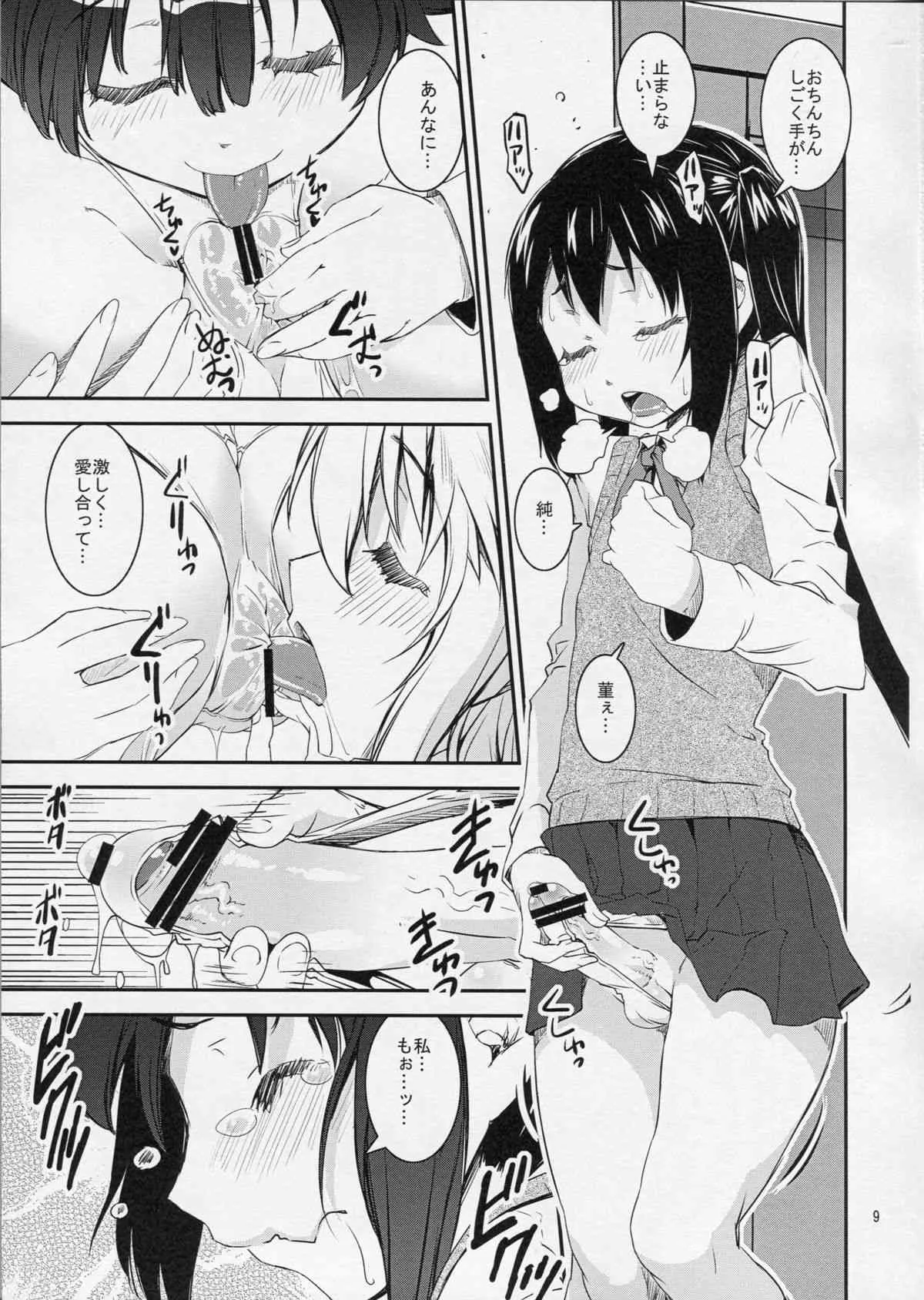 (C83) [かたまり屋 (しなま)] すみスミあずにゃん (けいおん!)_8
