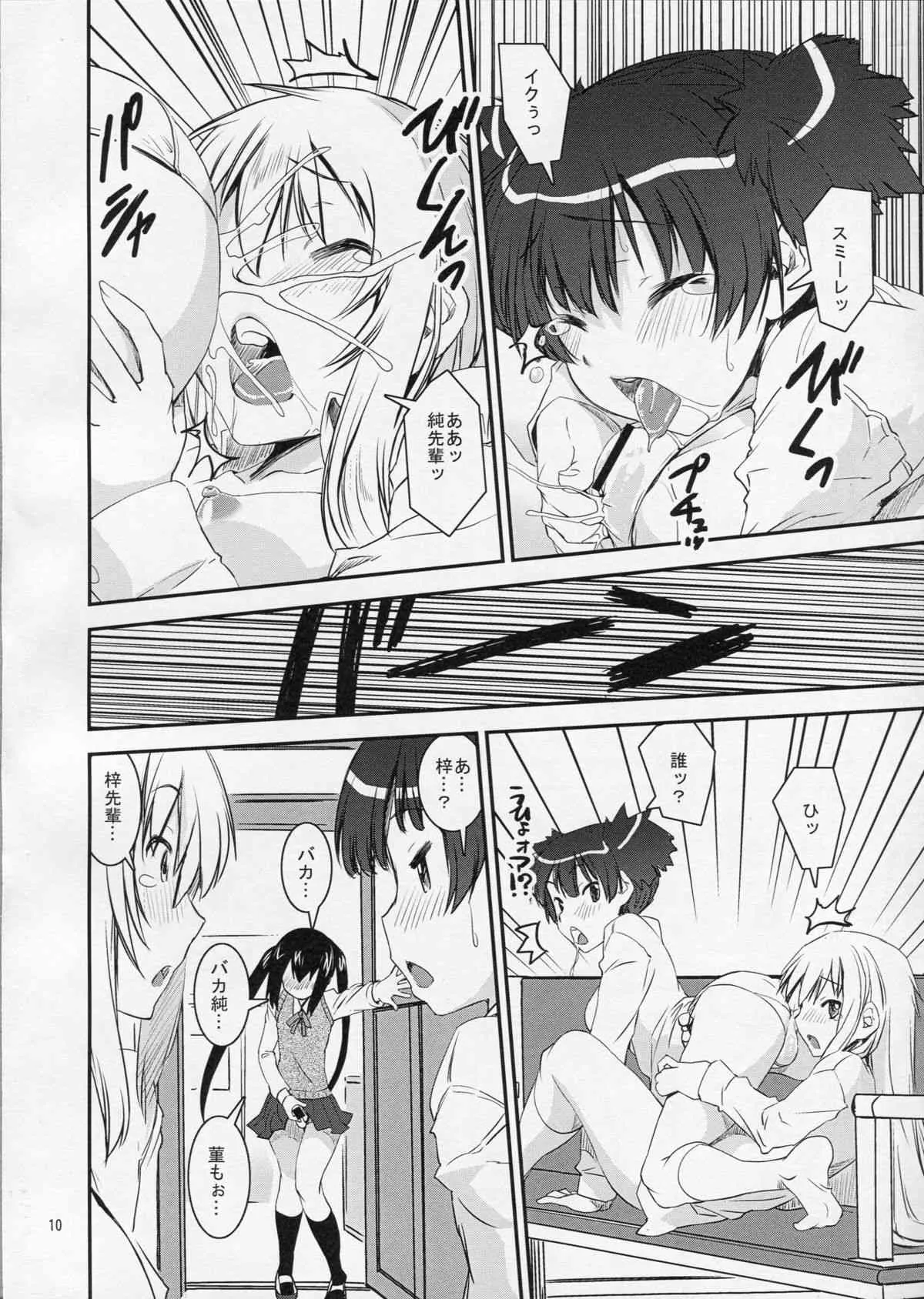 (C83) [かたまり屋 (しなま)] すみスミあずにゃん (けいおん!)_9