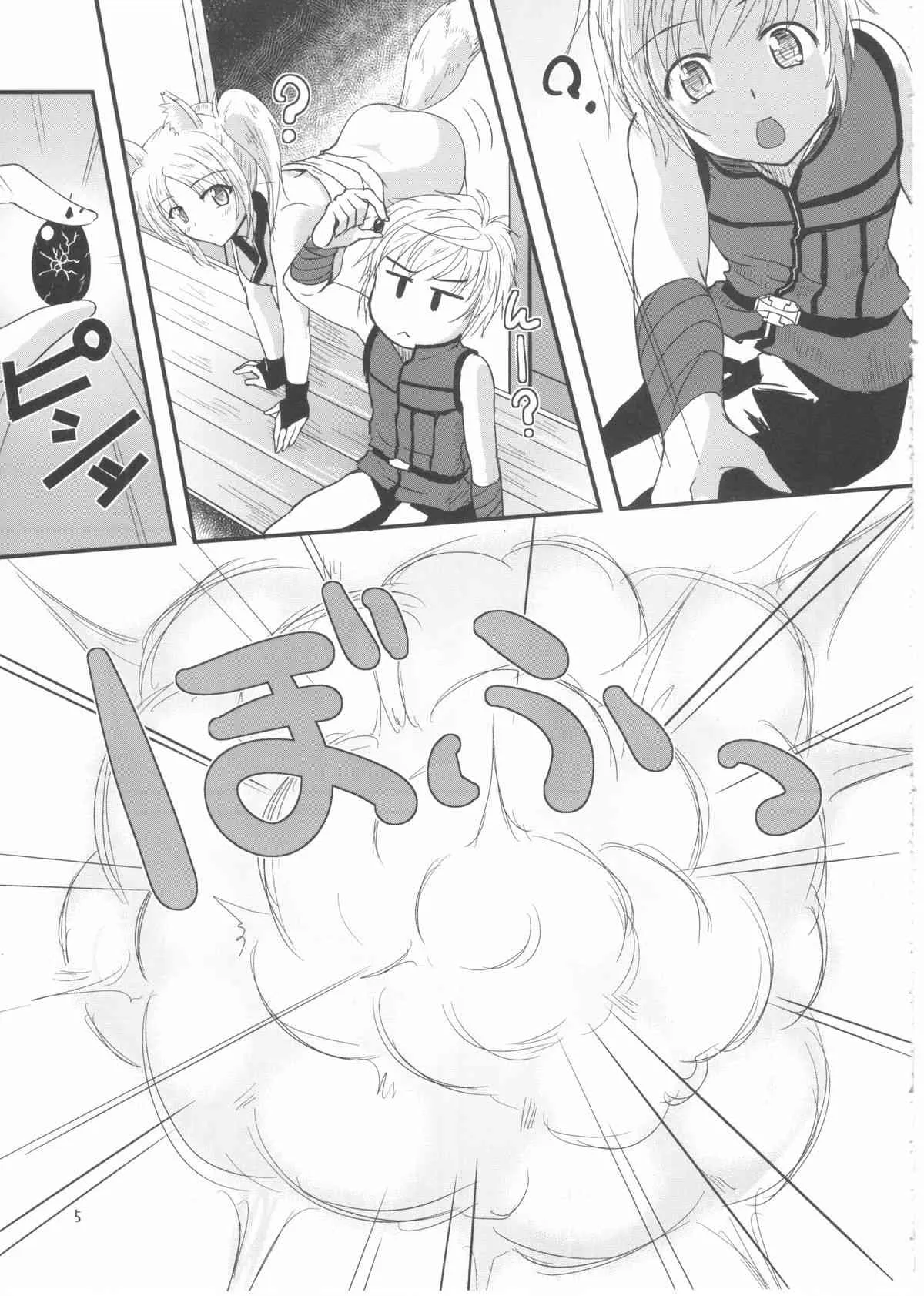 (サンクリ57) [布の家 (むーんらいと)] ゆきかぜびより。 (DOG DAYS)_4
