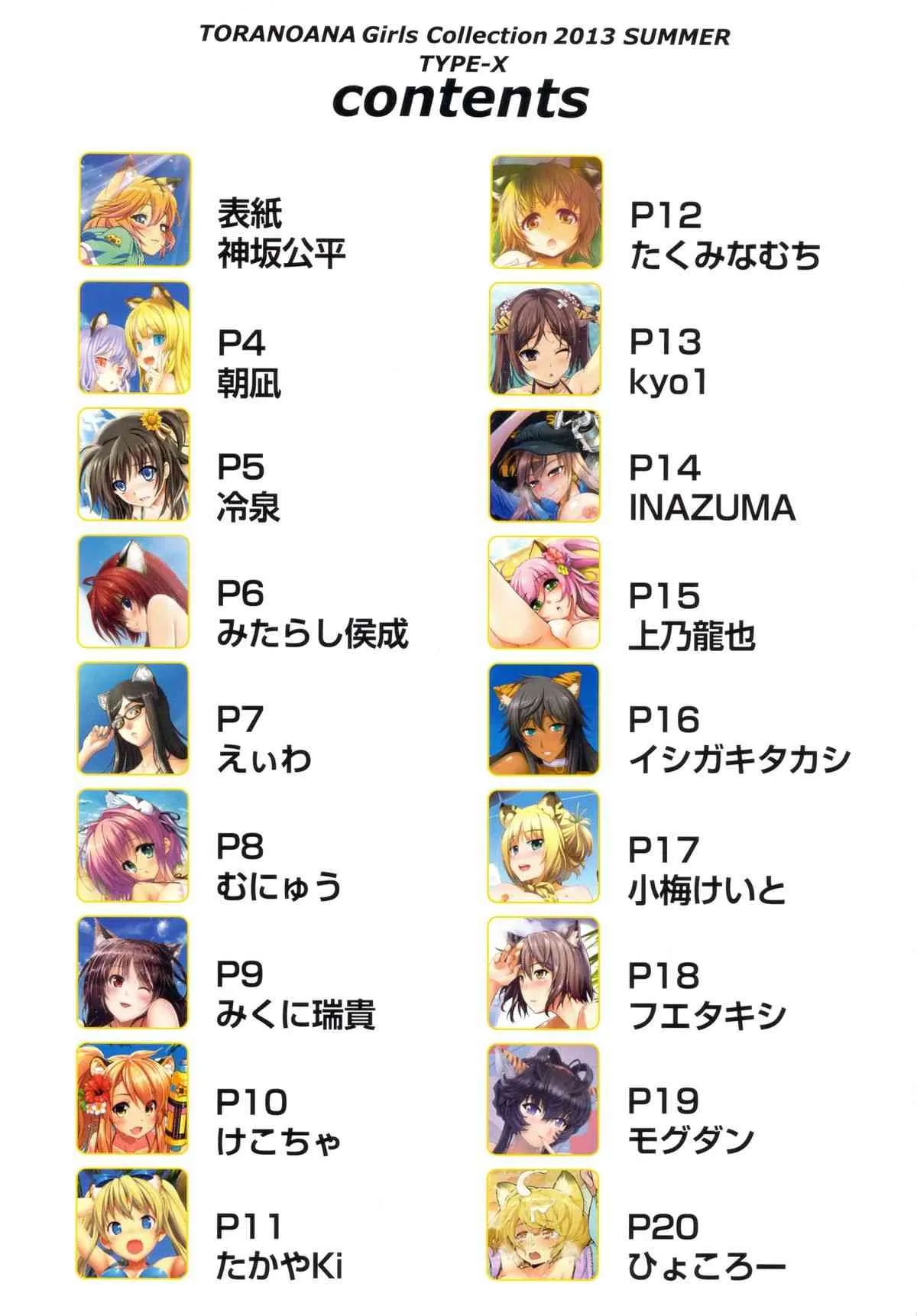 (C84) [株式会社虎の穴 (INAZUMA, フエタキシ)] TORANOANA Girls Collection 2013 SUMMER TYPE-X_3