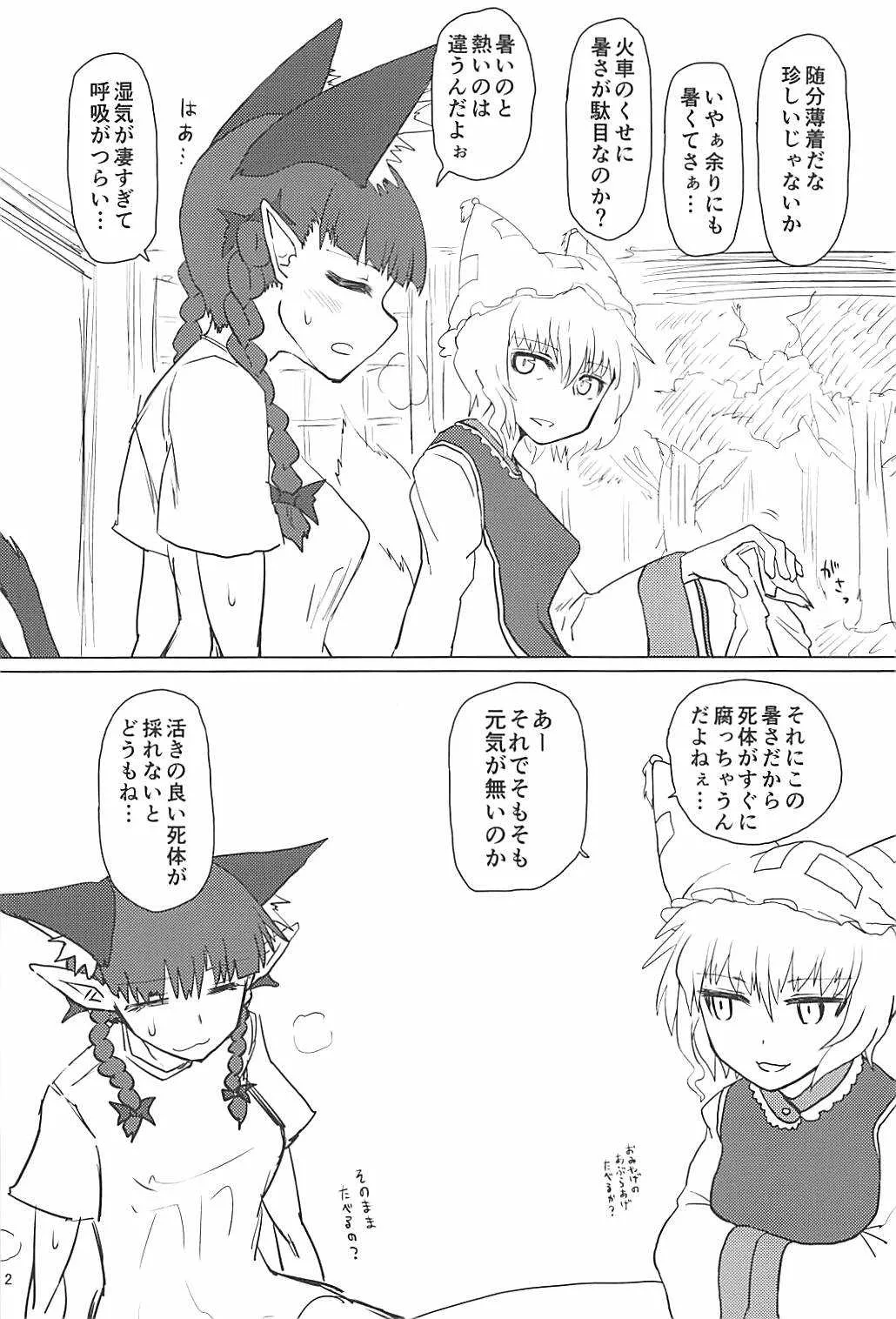 (C94) [サイケタングル (ケタ)] 夏の蒸れ狐 (東方Project)_3