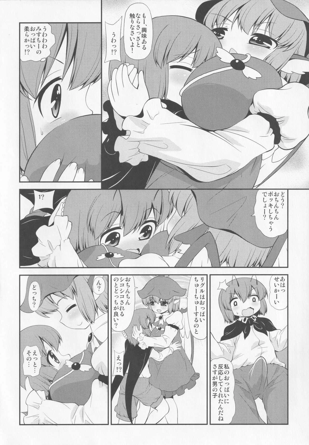 [魔導資料室 (嵐-D-悪鬼羅、佐々木てろん、emina)] 夜雀は光る蛍を欲するか (東方Project)_5