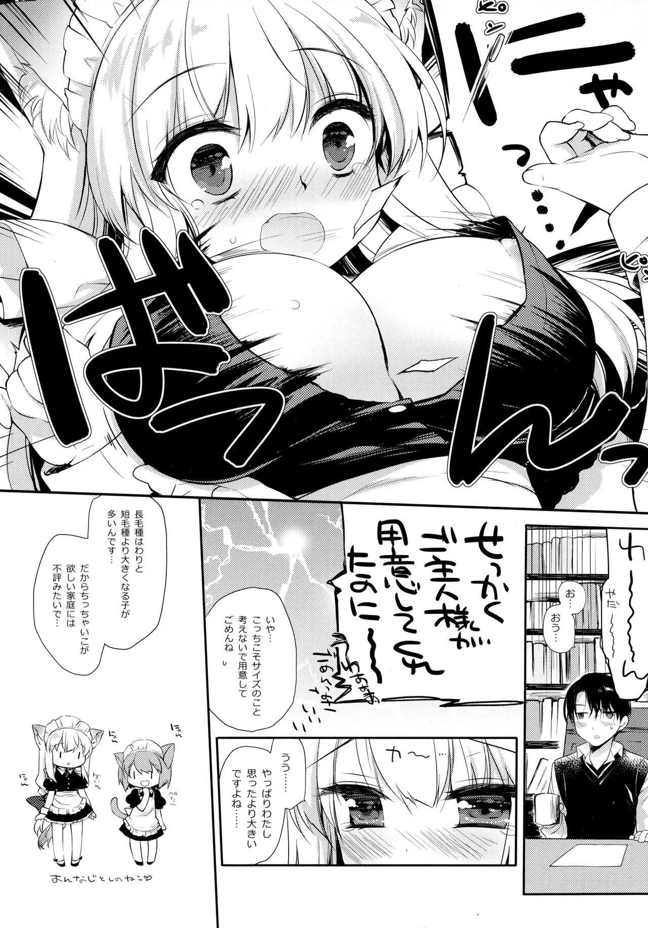 (コミティア127) [D・N・A.Lab. (ミヤスリサ)] 子猫ちゃんは飼われたい_6