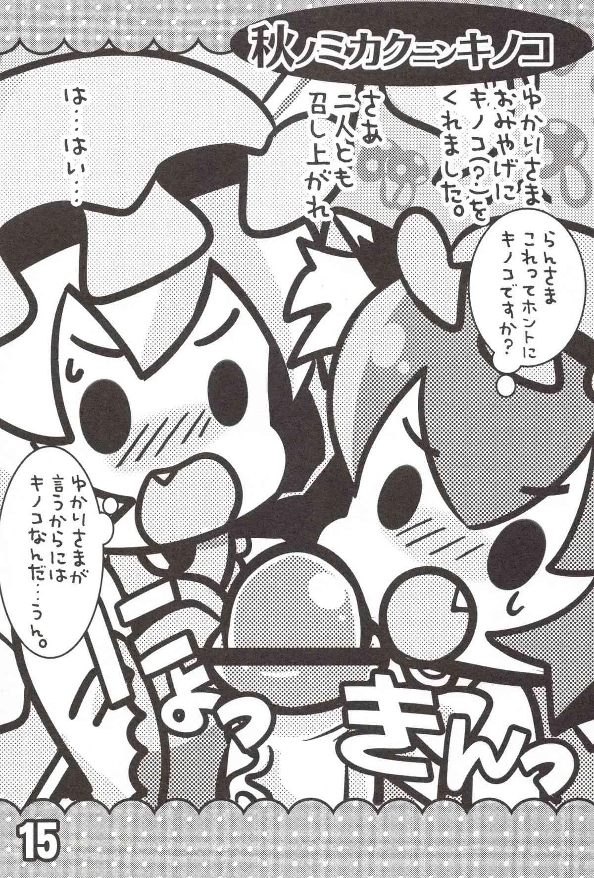 (例大祭SP2) [にゃー。とひだまり (上下右左)] ちぇんとひみつのうねうねうにゃー (東方Project)_7