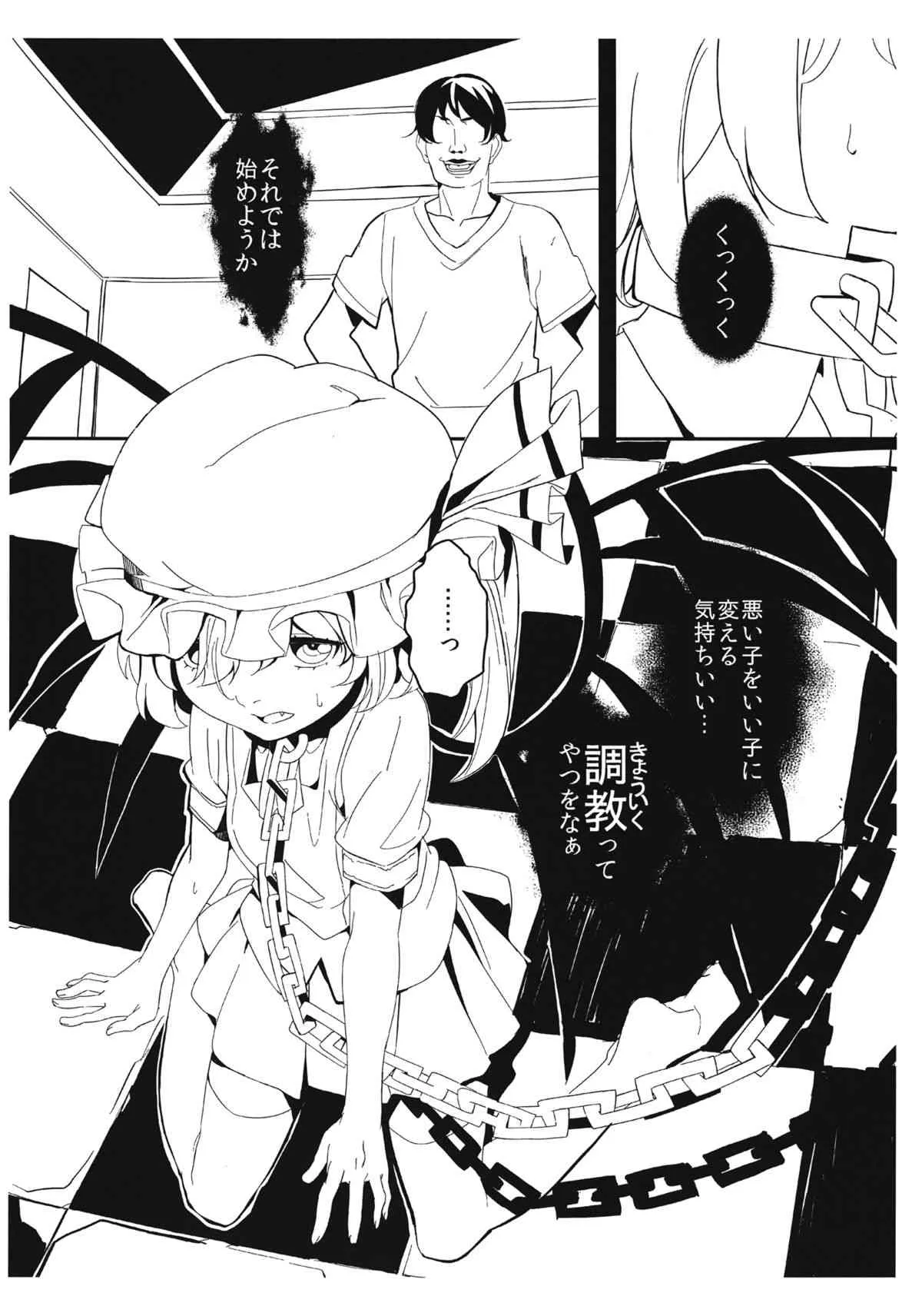 (C84) [もに定食 (もにお)] フランちゃんよい子計画 (東方Project)_3