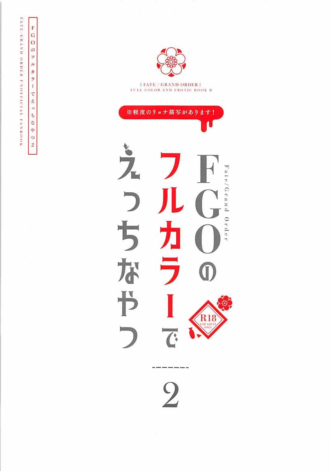 (C94) [チキラータ (九鳥ぱんや)] FGOのフルカラーでえっちなやつ2 (Fate/Grand Order)_2