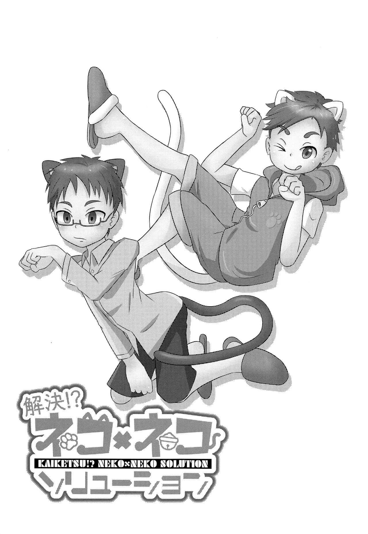 (C93) [JaiL Black (田中太郎)] 解決!? ネコ×ネコソリューション_4