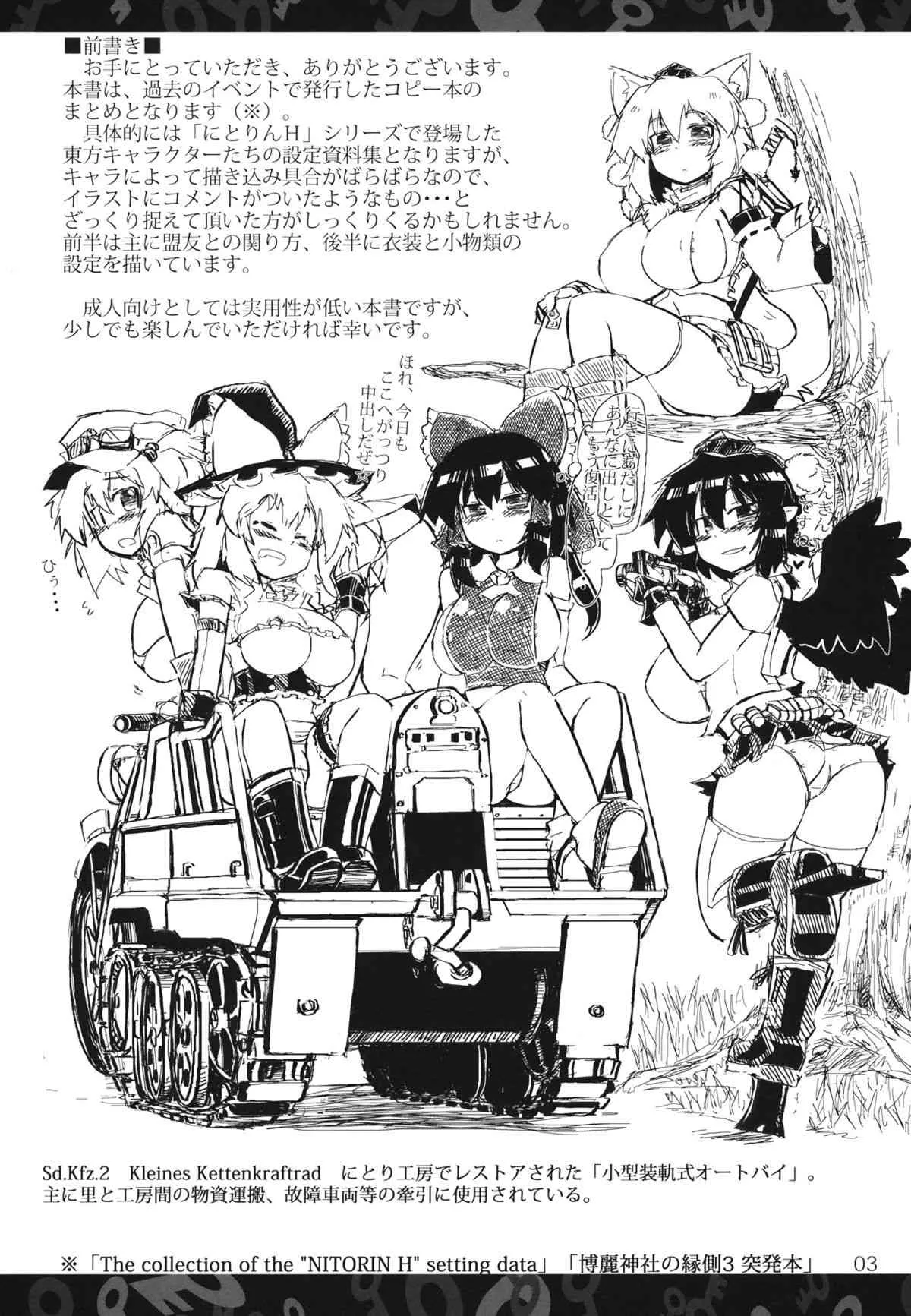 (例大祭10) [パンツァーズ (お気楽ニック)] にとりんH資料集 (東方Project)_2