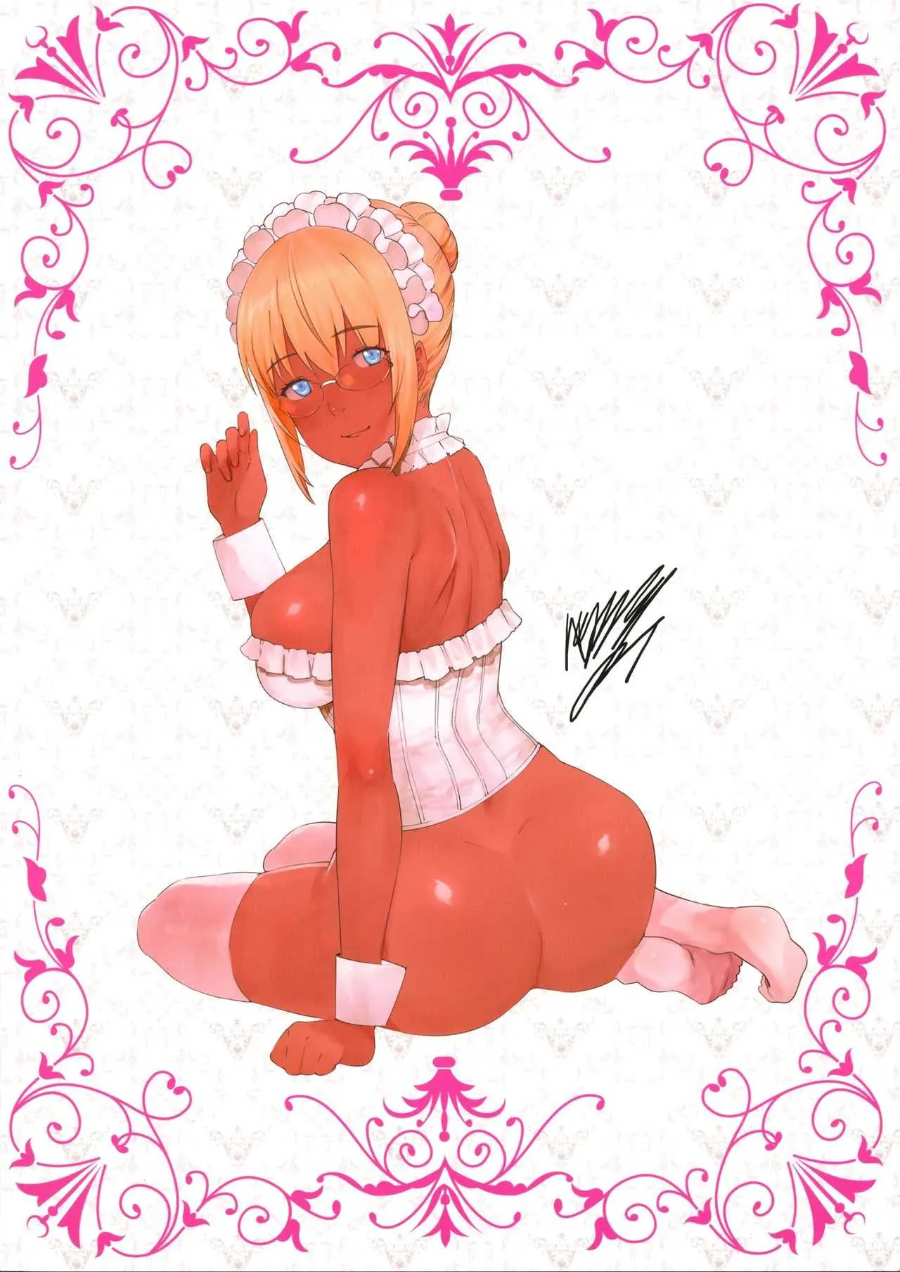 (C94) [GOLD KOMAN SEX (バクシーシAT)] 褐色こくまろ噴乳メイド スターダスト・ジーニアス 完結編_2