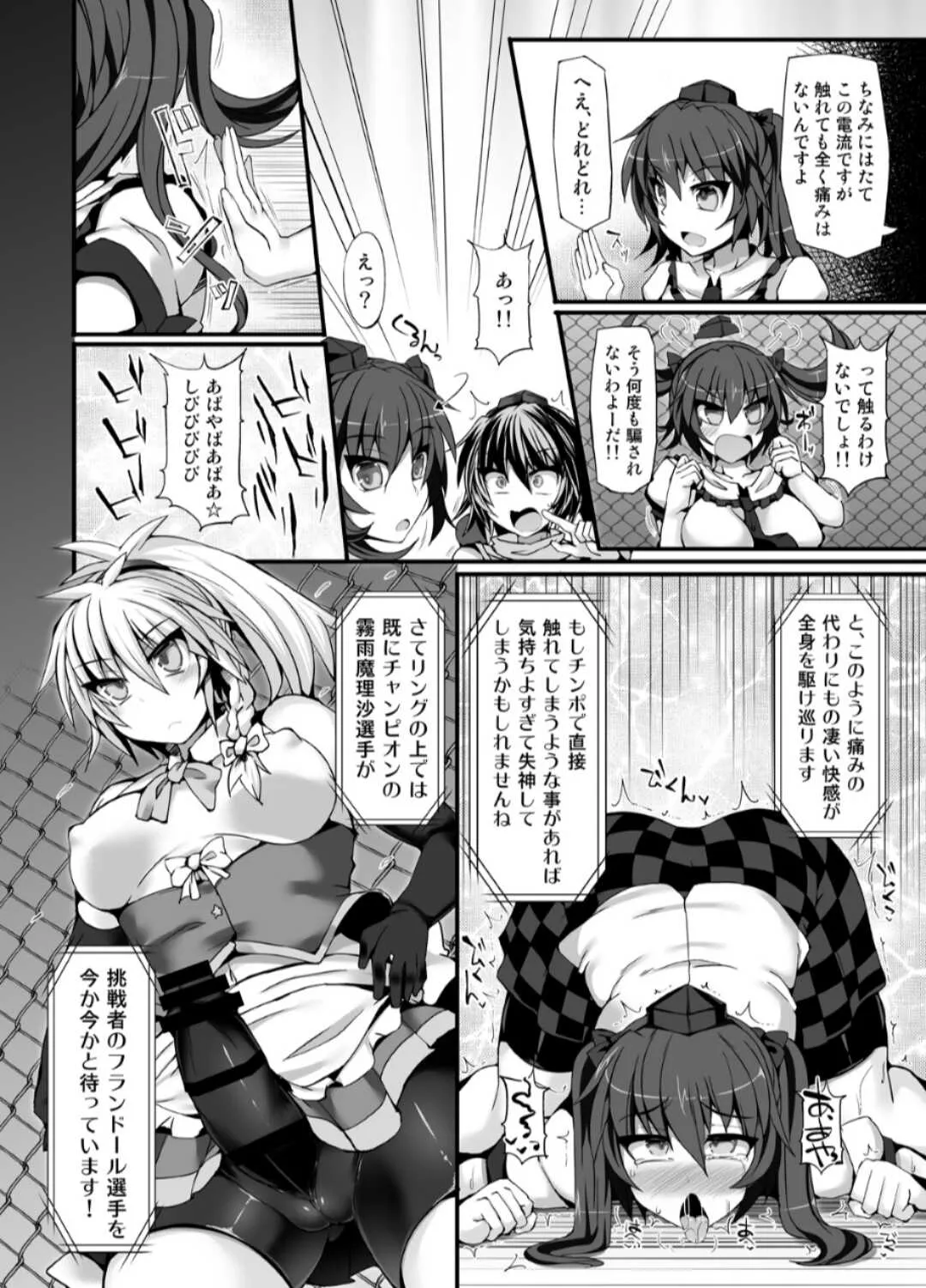 [Stapspats (翡翠 石)] 幻想 郷 フ タ ナ リ チ ン ポ レ ス リ ン グ 6 魔 理 沙 VS フ ラ ン ド ー ル_5