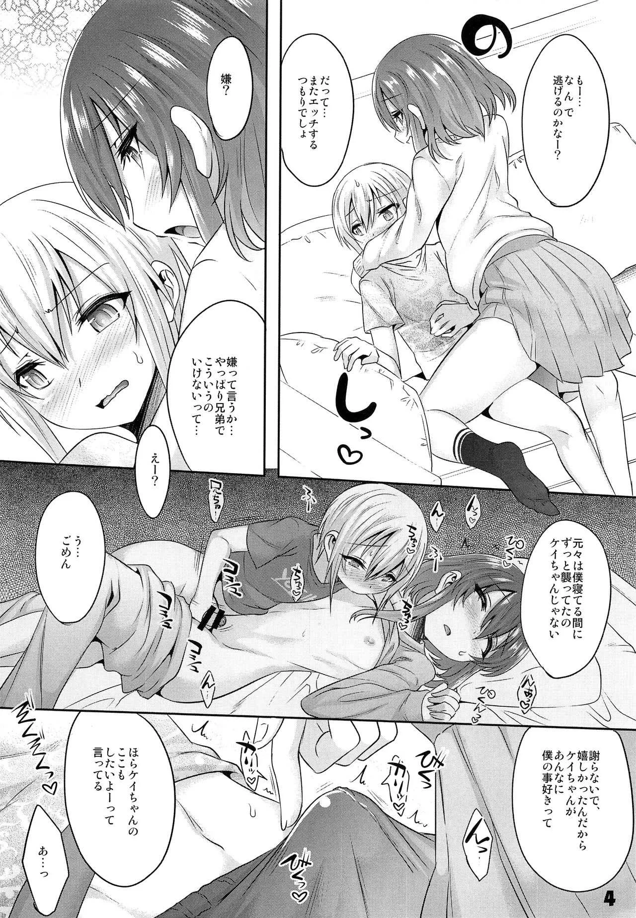 (C94) [EGO DANCE (七松建司)] お兄ちゃがエッチで困っちゃっちゃ_3