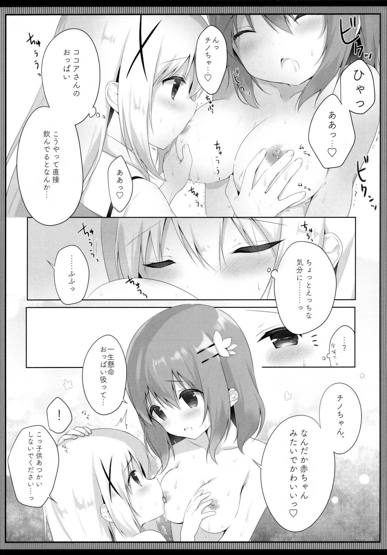 (C94) [あめうさぎ (飴玉コン)] あまとろココチノみるく (ご注文はうさぎですか?)_9