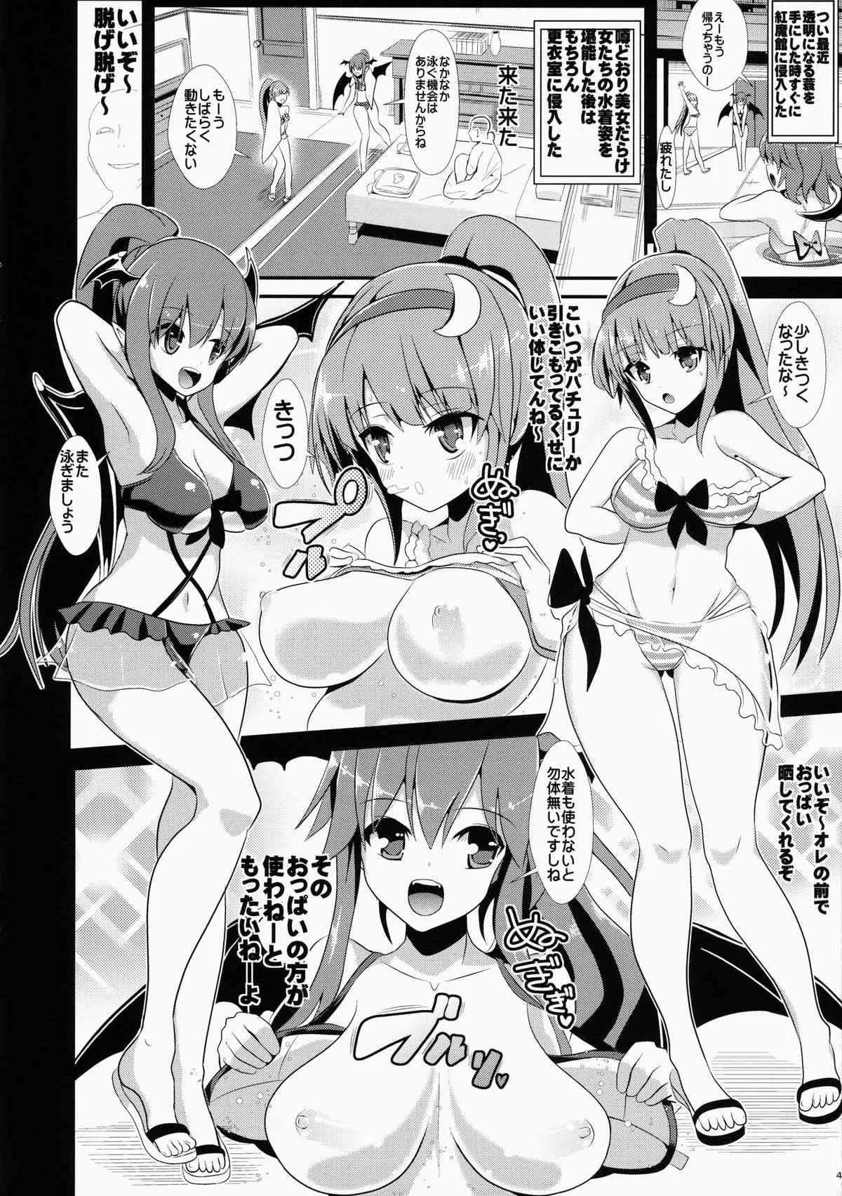 (紅楼夢10) [背徳漢 (背徳漢)] 東方透明人間5 侵入 大図書館 (東方Project)_5