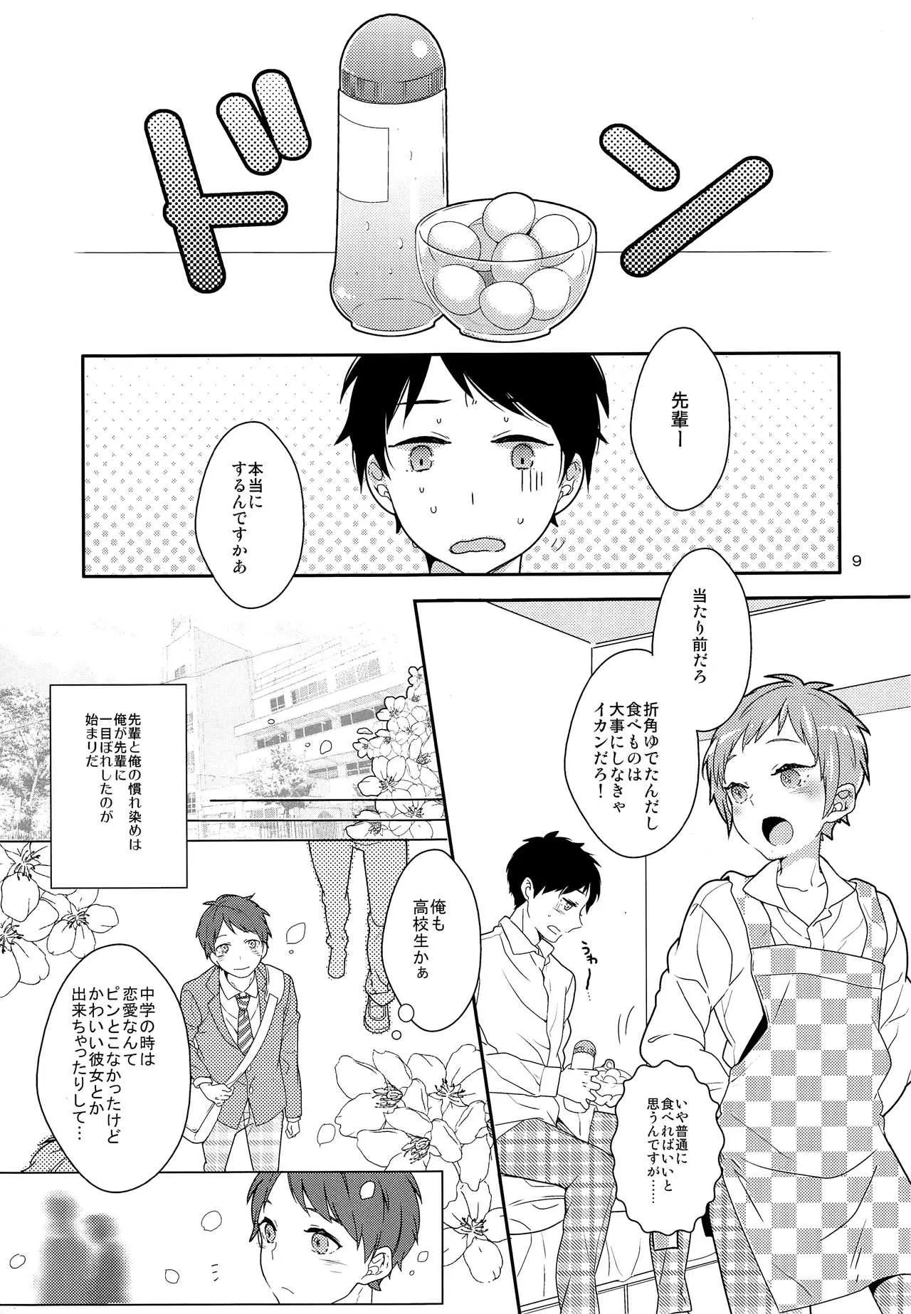 (C85) [99mg (九重リココ)] いんらんせんぱいとさんらんプレイ_8